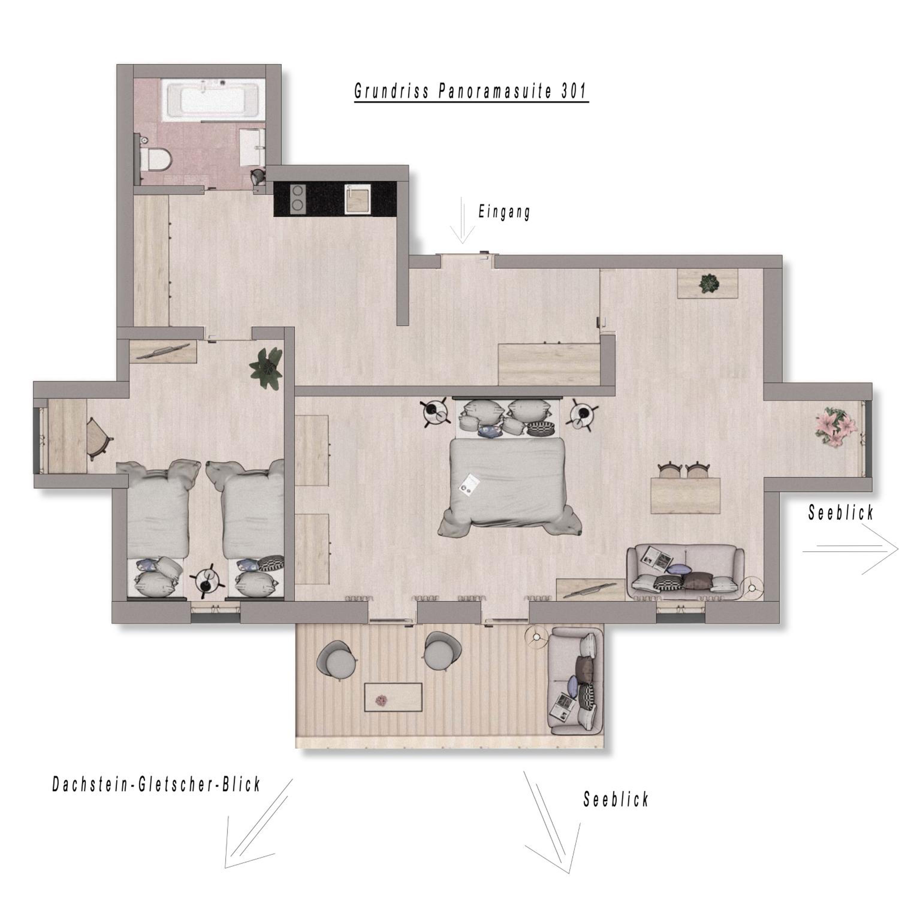 Apartment with Lake View photo 2