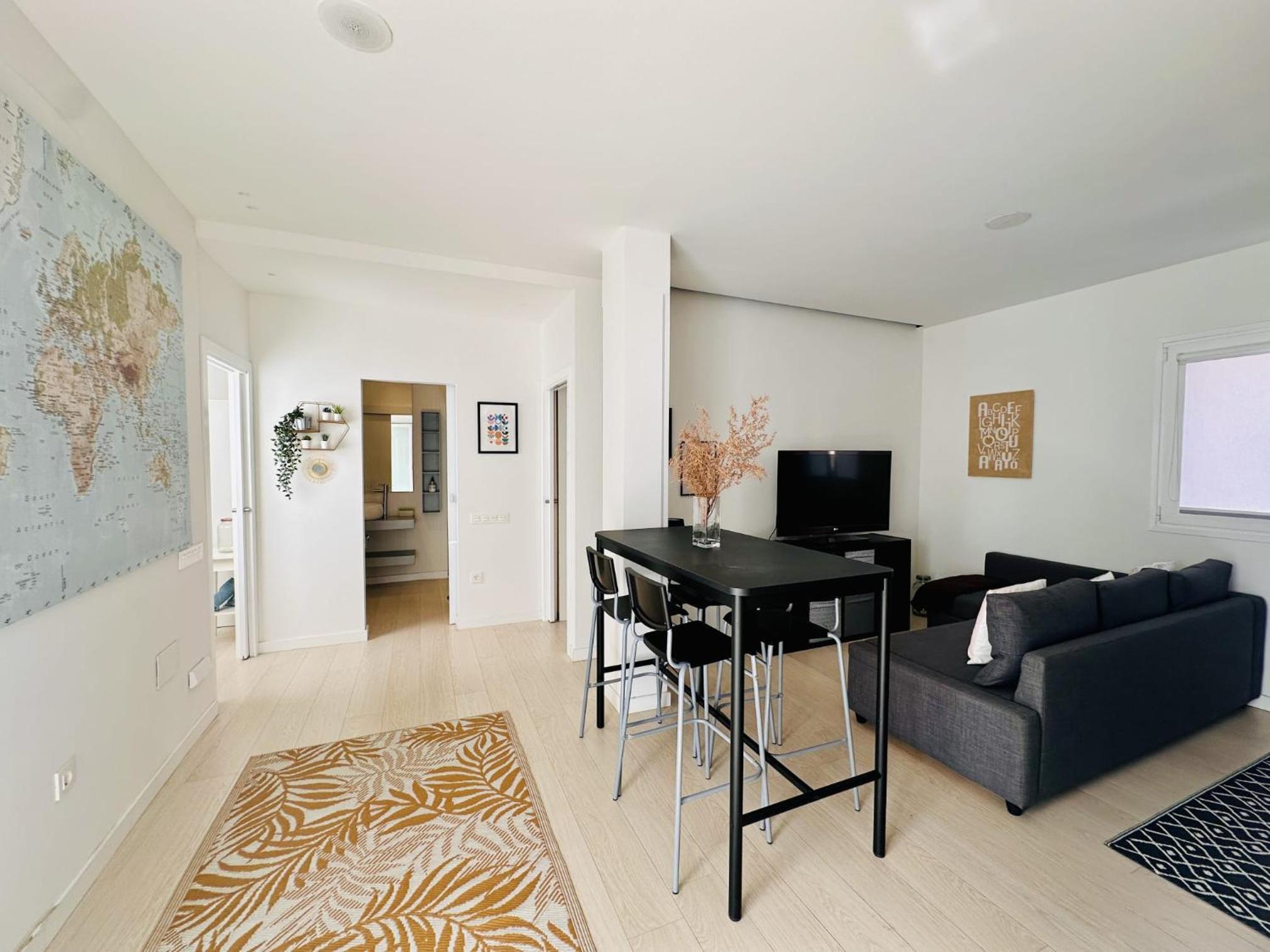 Apartamento de dos habitaciones