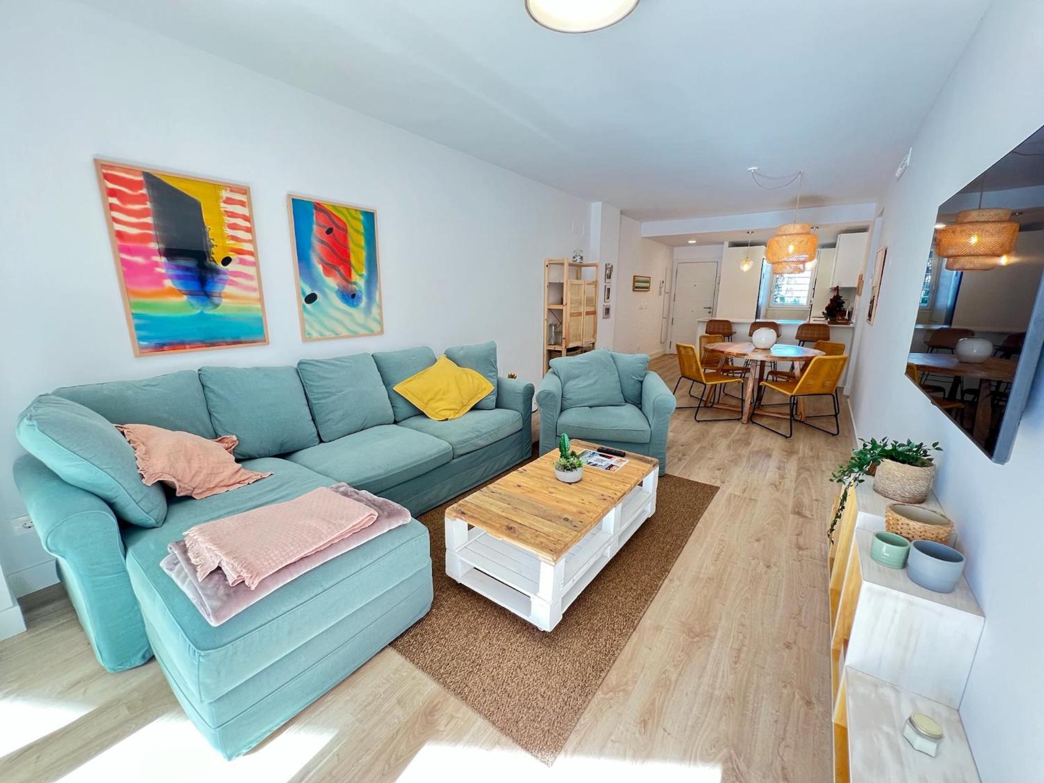 Apartamento de dos habitaciones