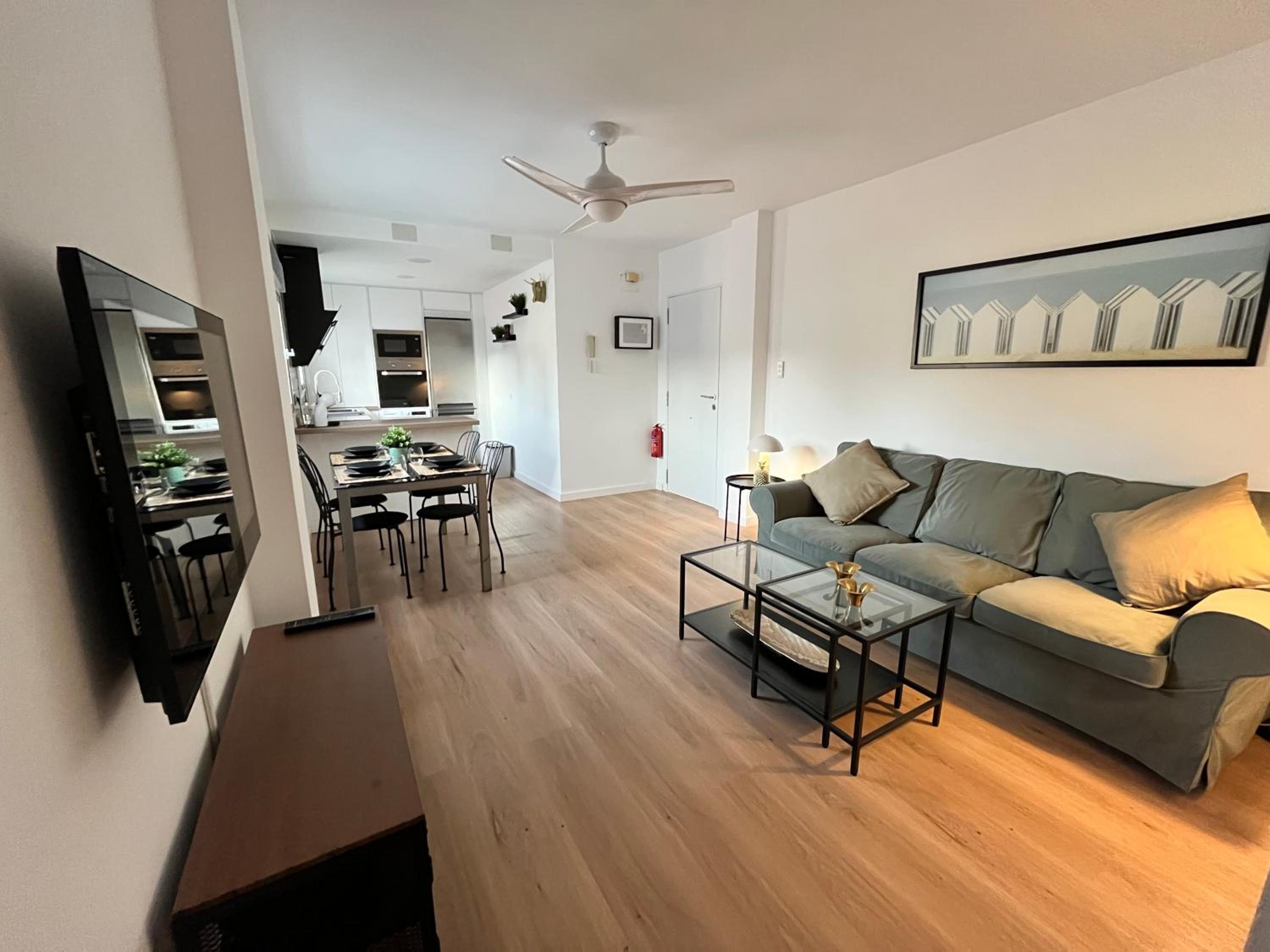 Apartamento de dos habitaciones