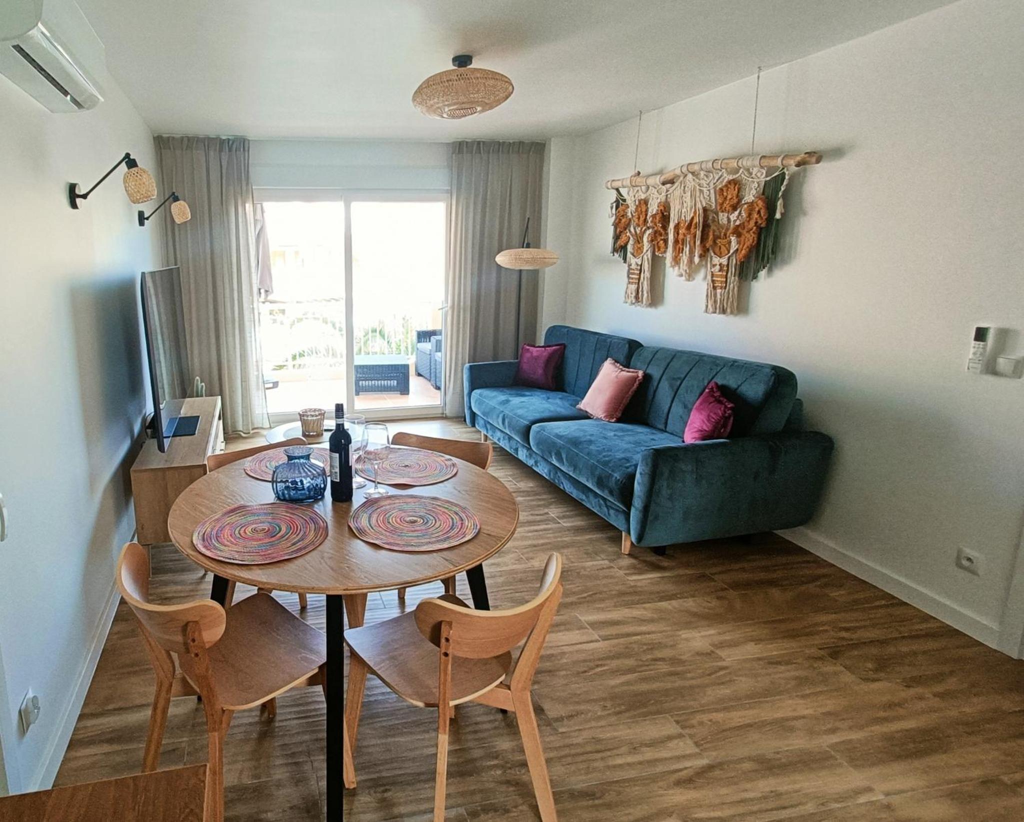 Apartamento de dos habitaciones