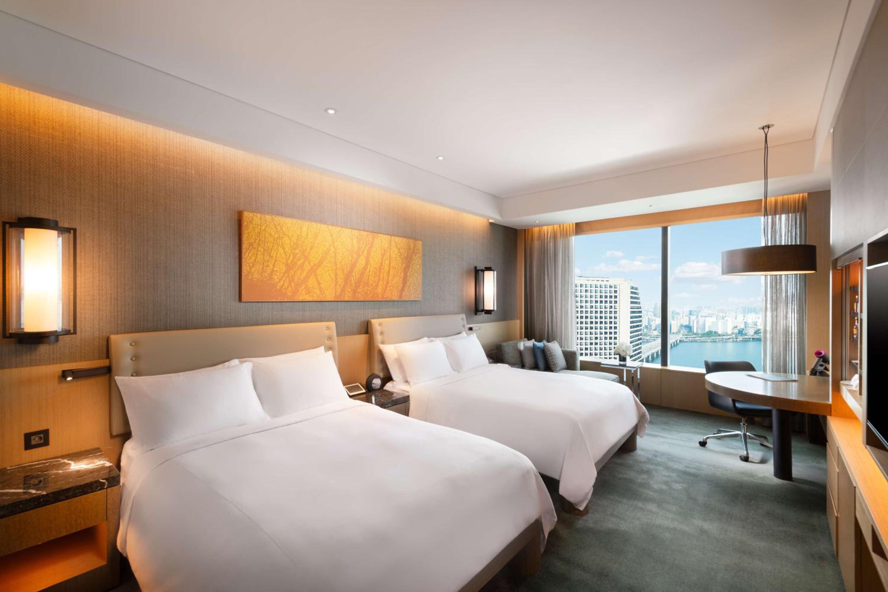 Premium Queen Room with Two Queen Beds - River View
