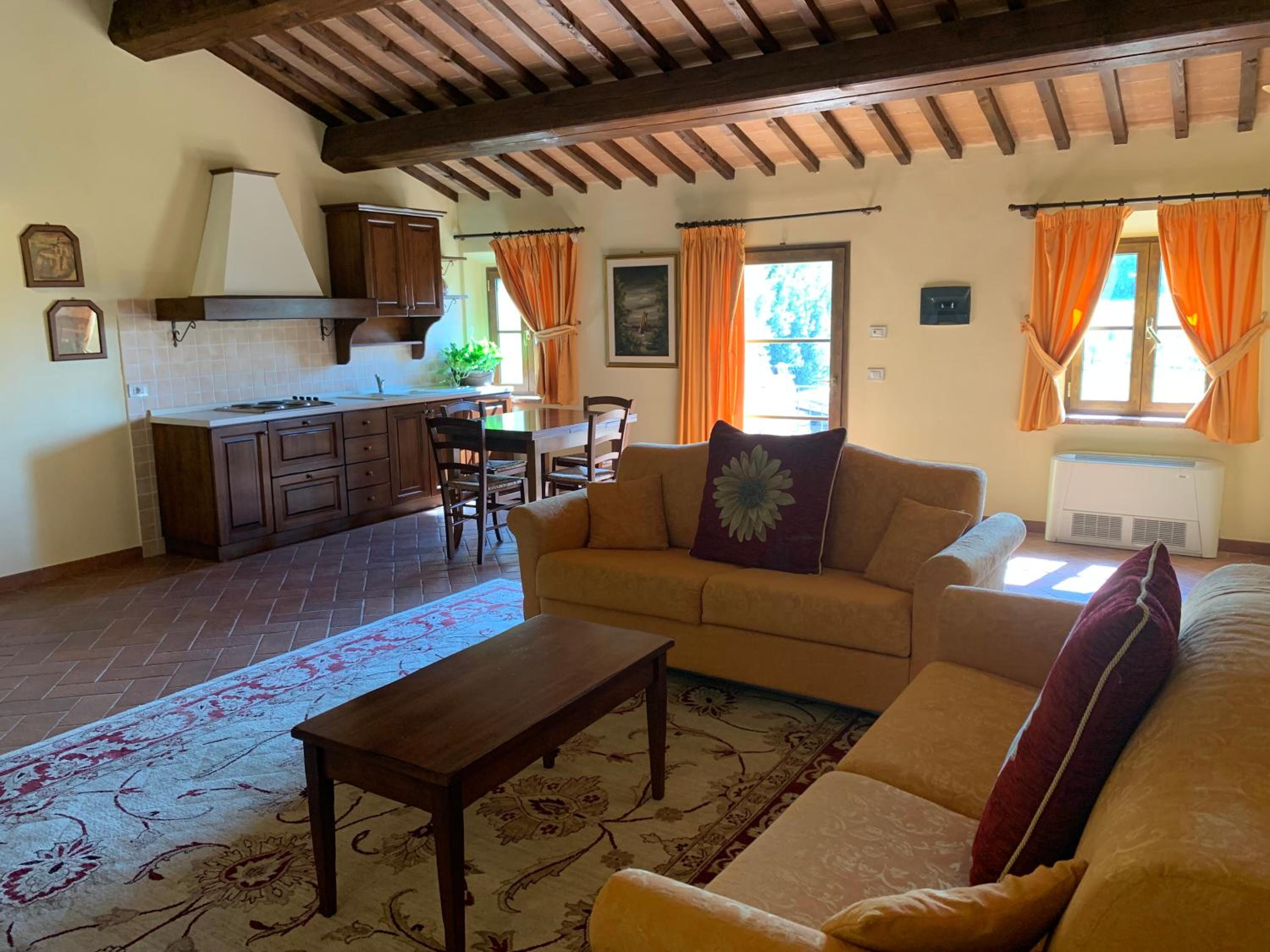 Deluxe One-Bedroom Apartment with Garden View