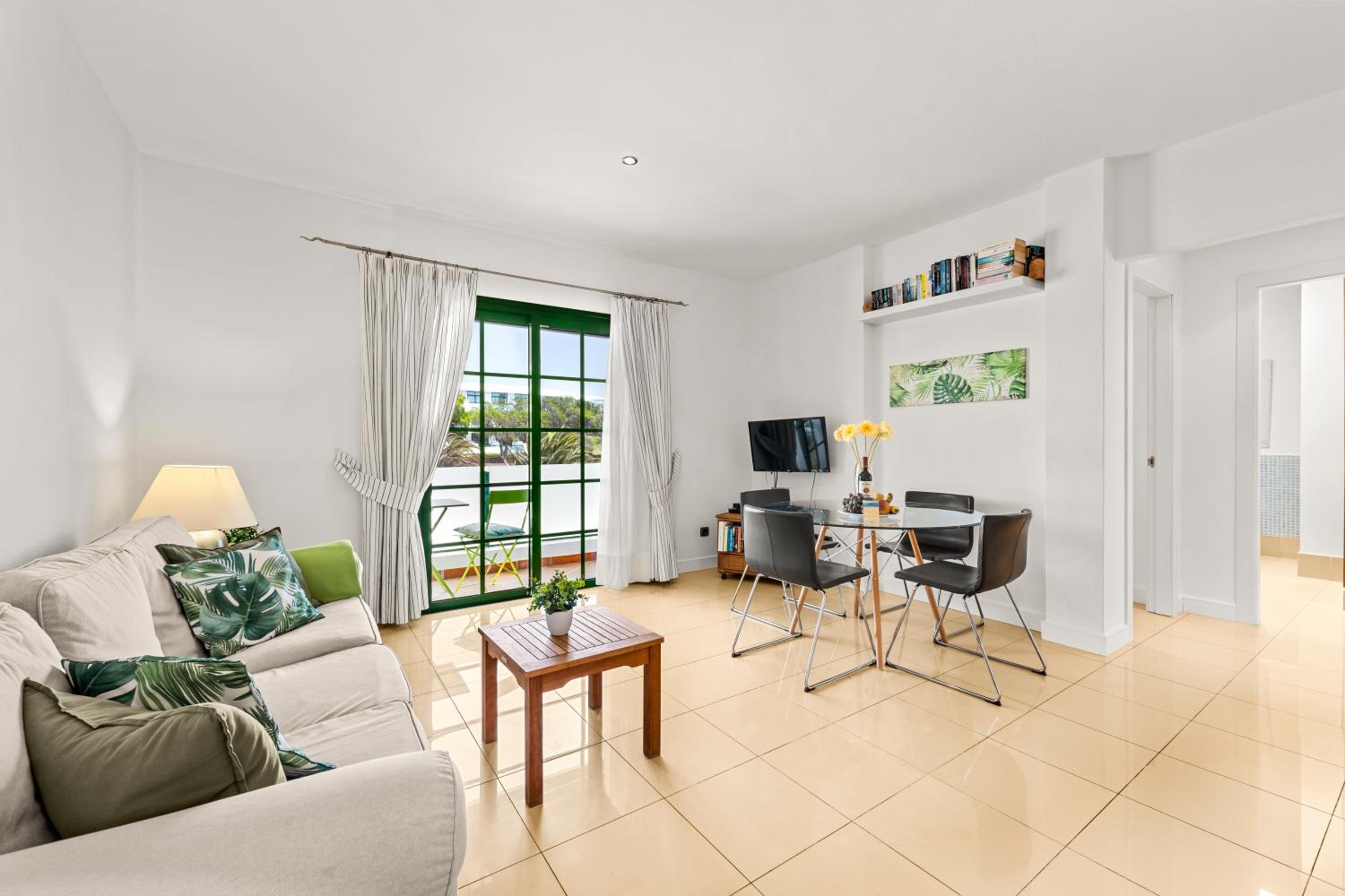 Apartamento de dos habitaciones