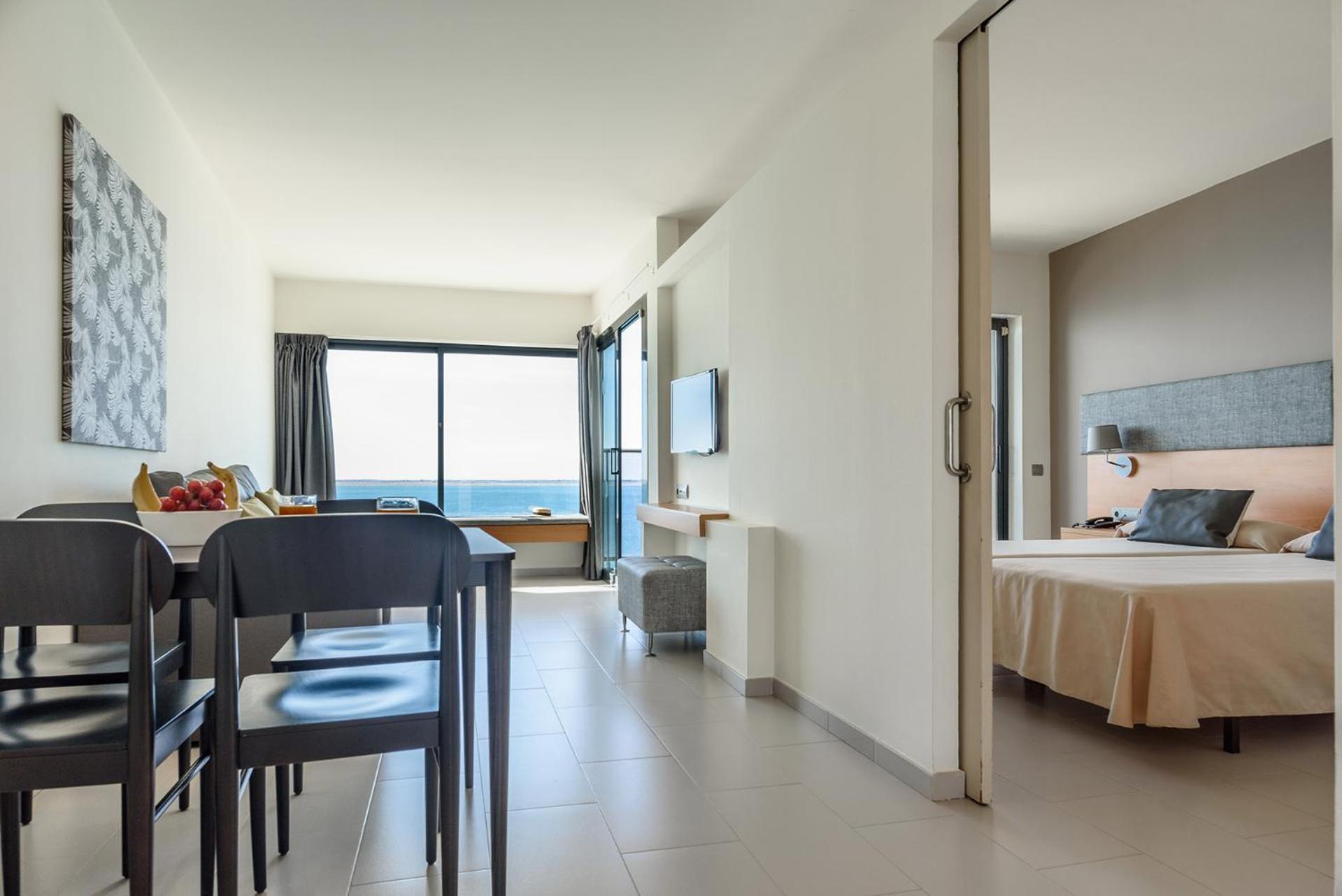 Double Room with Sea View (3 Adults + 1 Child)