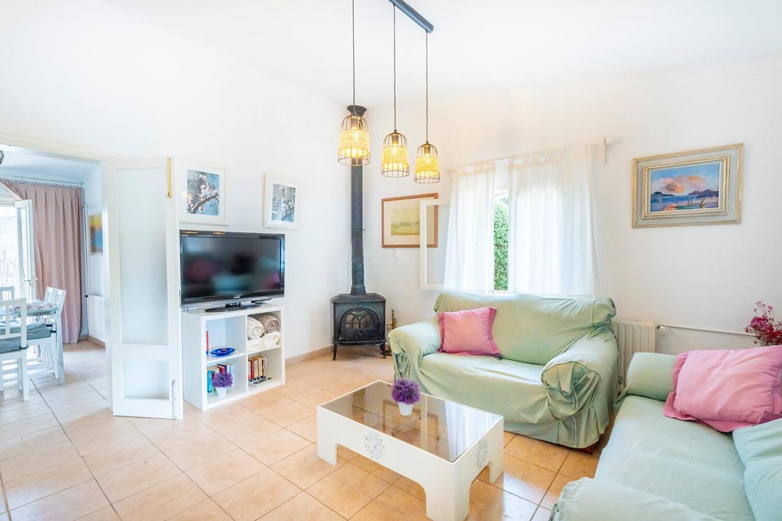 Villa con vistas al jardín