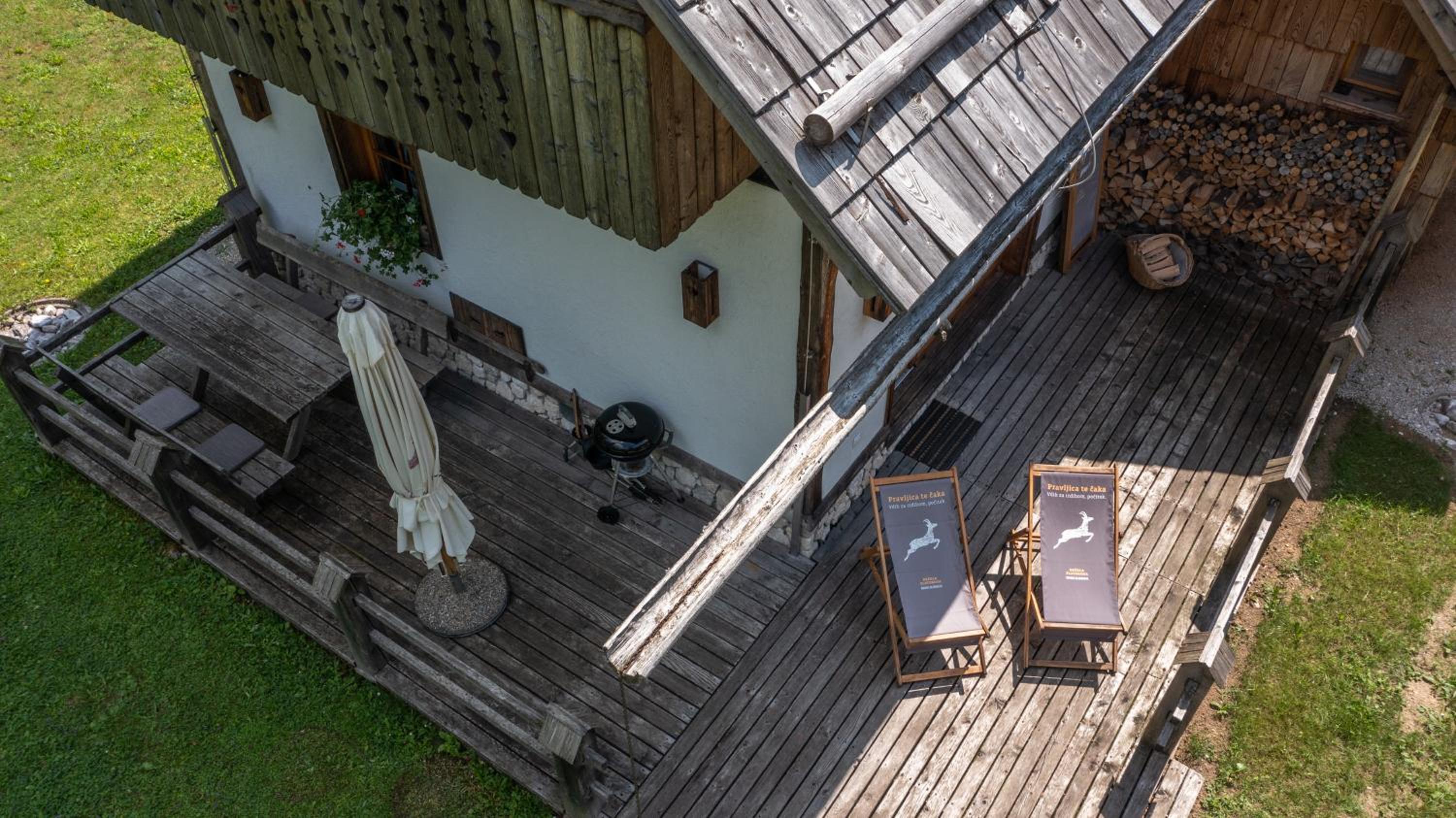 Chalet ZLATOROG with Mountain - River View, Fireplace and Sauna photo 3