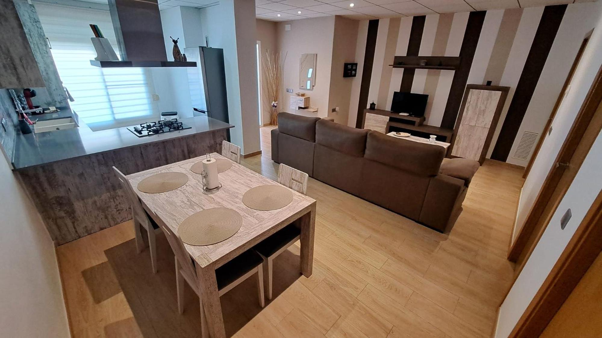 Apartamento de dos habitaciones