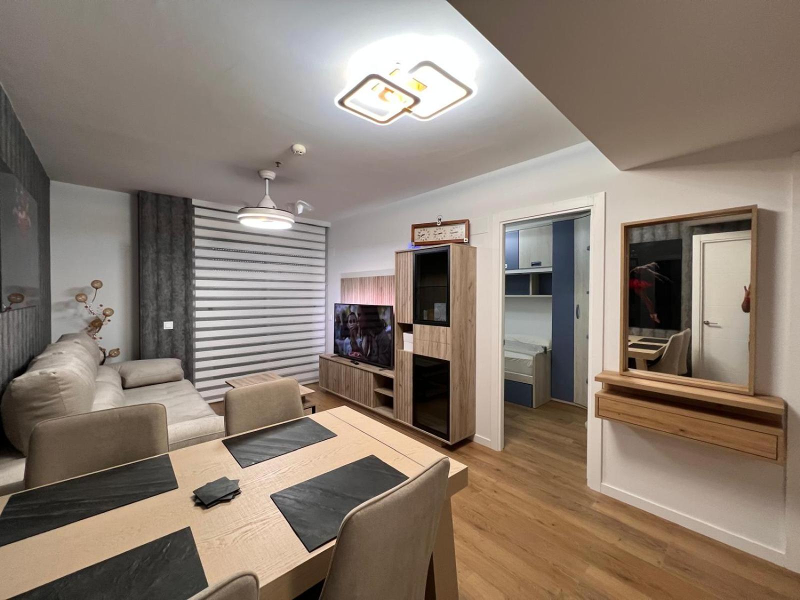 Apartamento de dos habitaciones