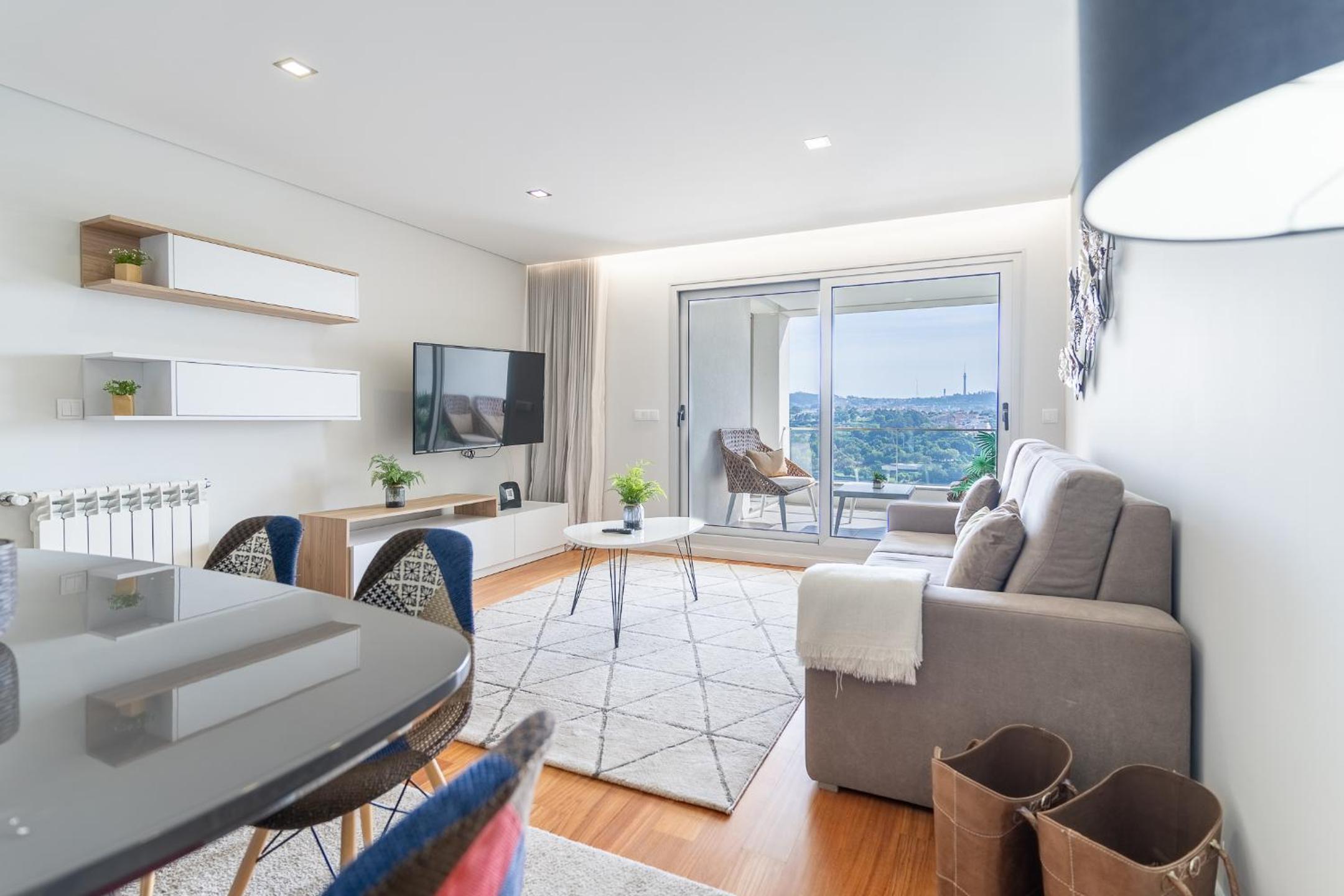 Three-Bedroom Apartment with View