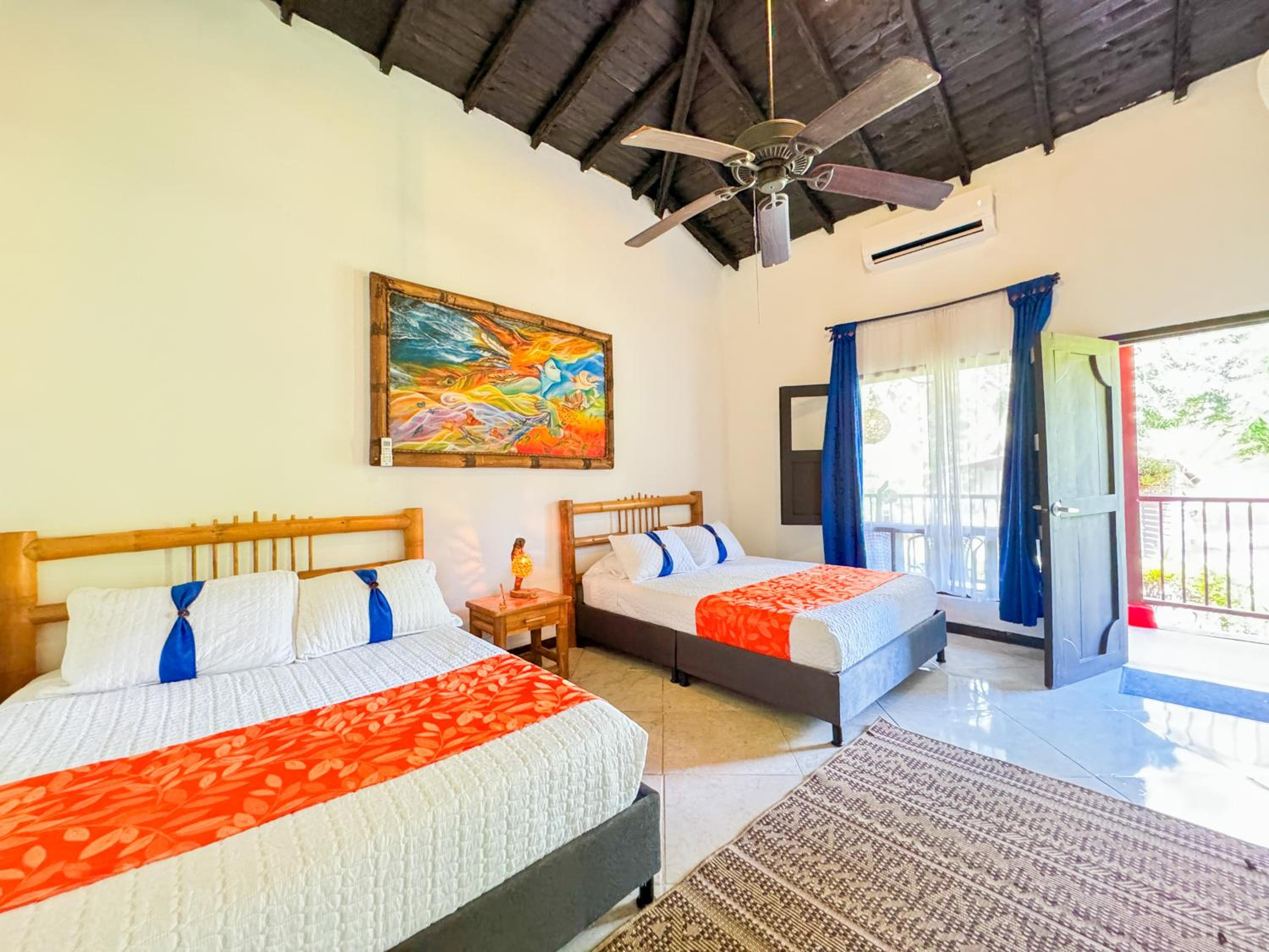 Quadruple Room with Garden View