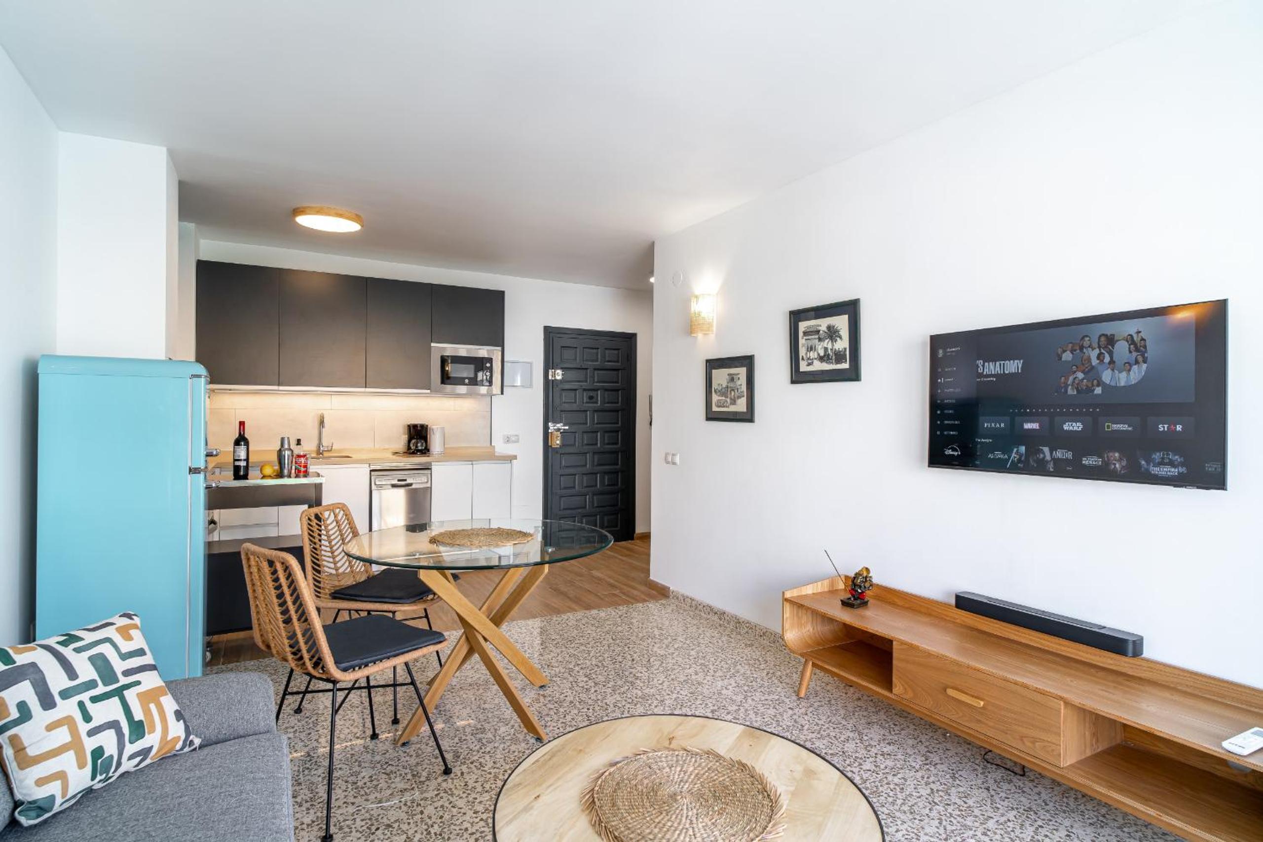 Apartamento con vista al mar