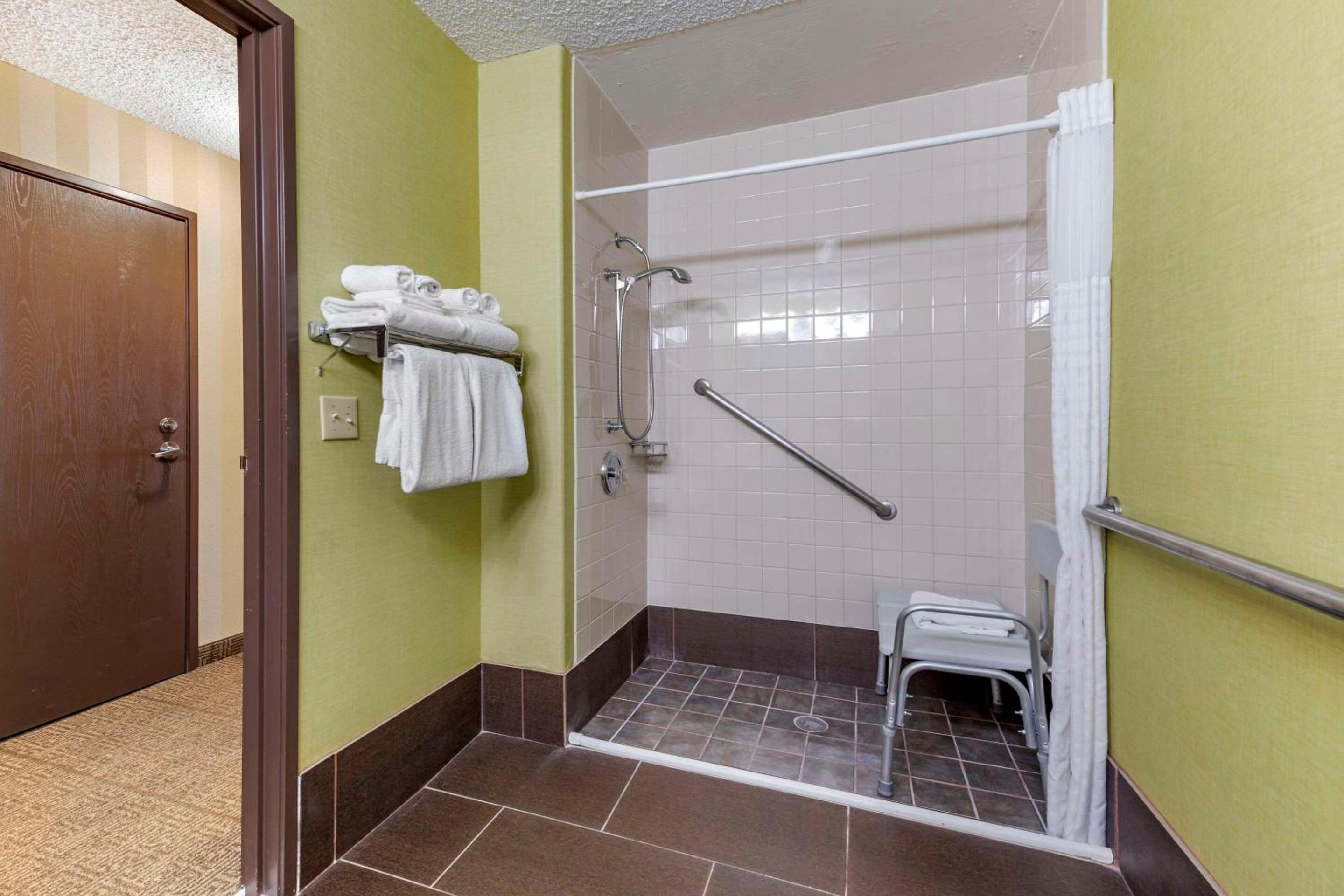 King Suite with Roll in Shower - Accessible/Non-Smoking
