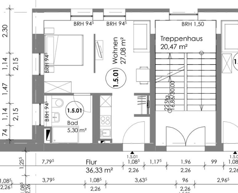 One-Bedroom Apartment photo 2