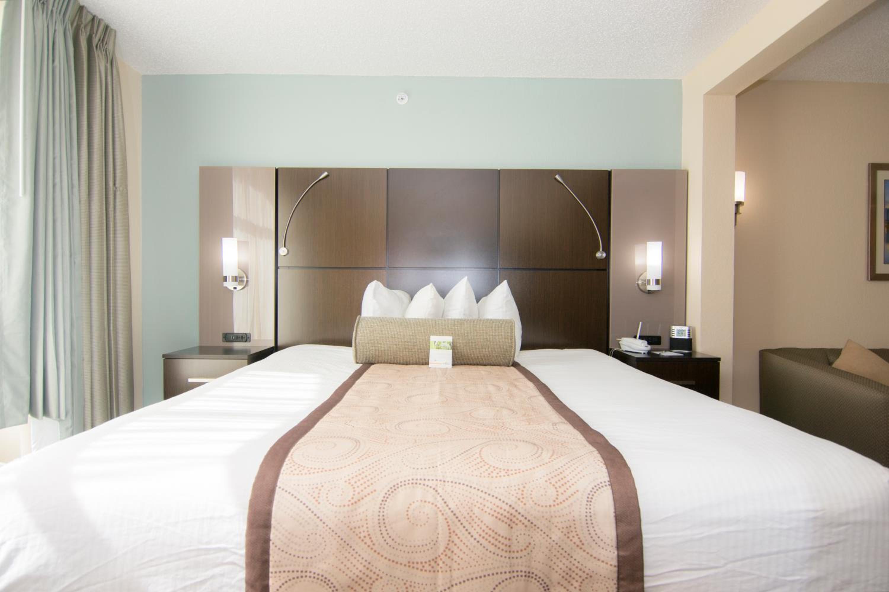King Room with Roll-In Shower - Mobility/Hearing Accessible - Non-Smoking