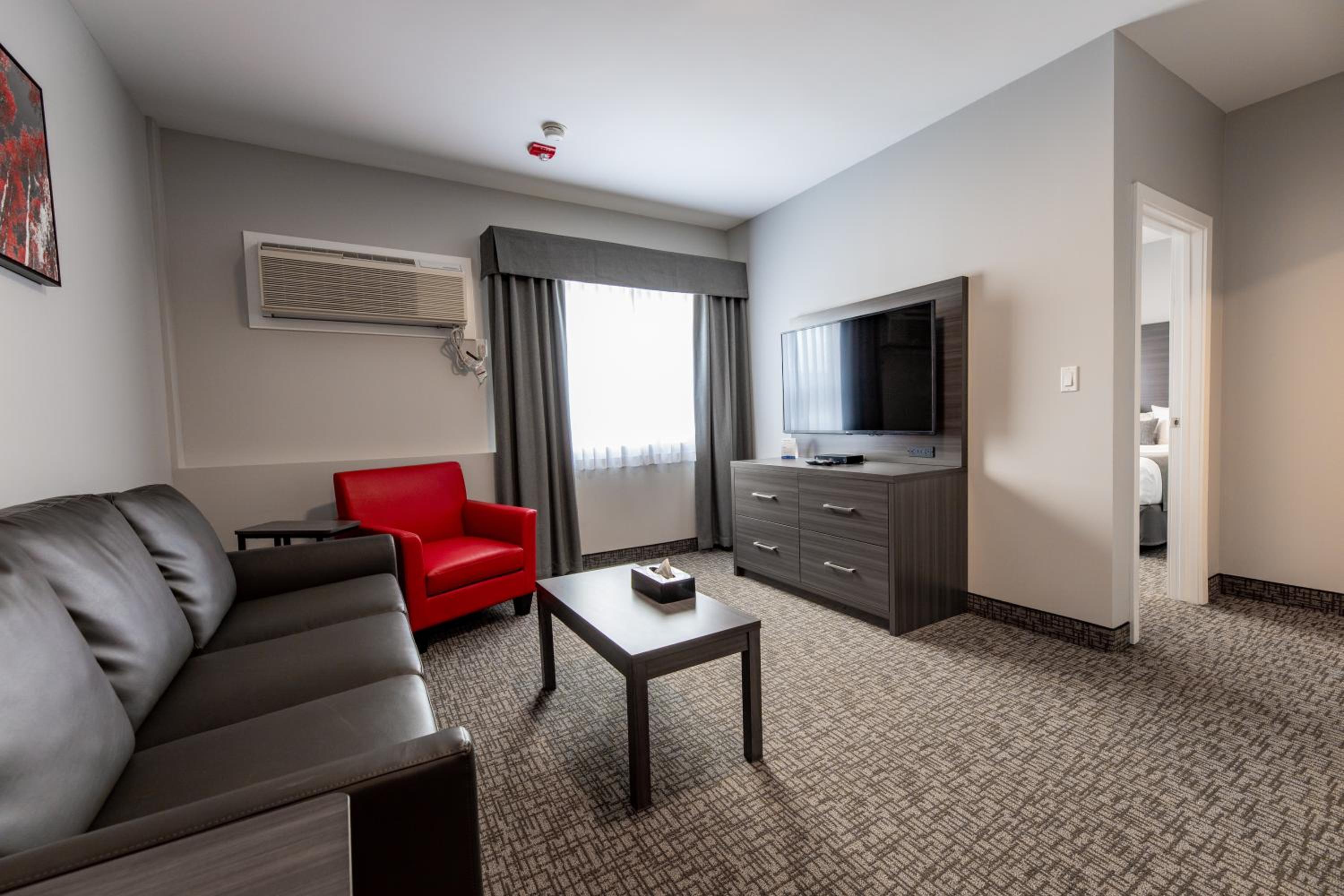 Family Room with Interior Access