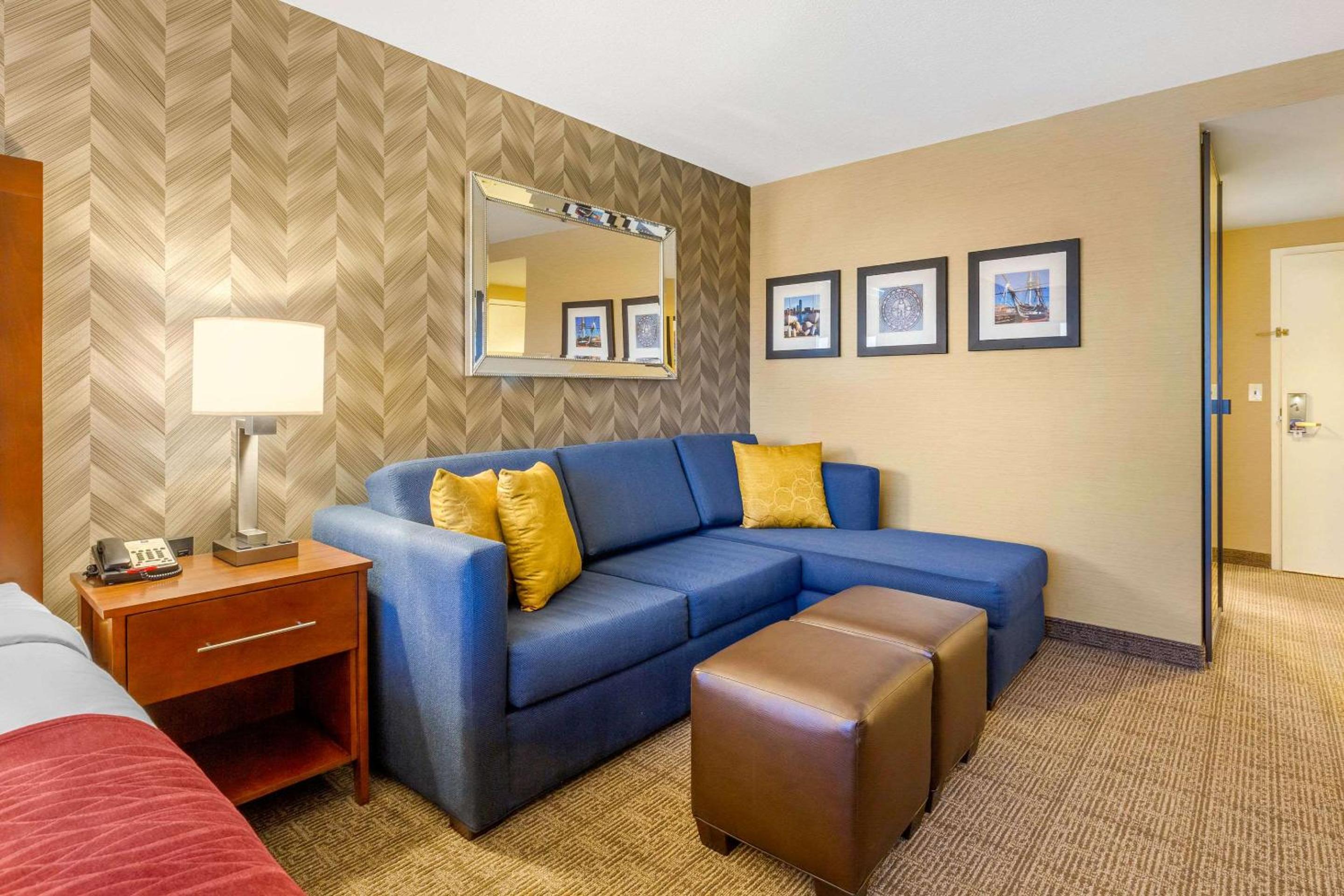 Queen Suite with Sofa Bed