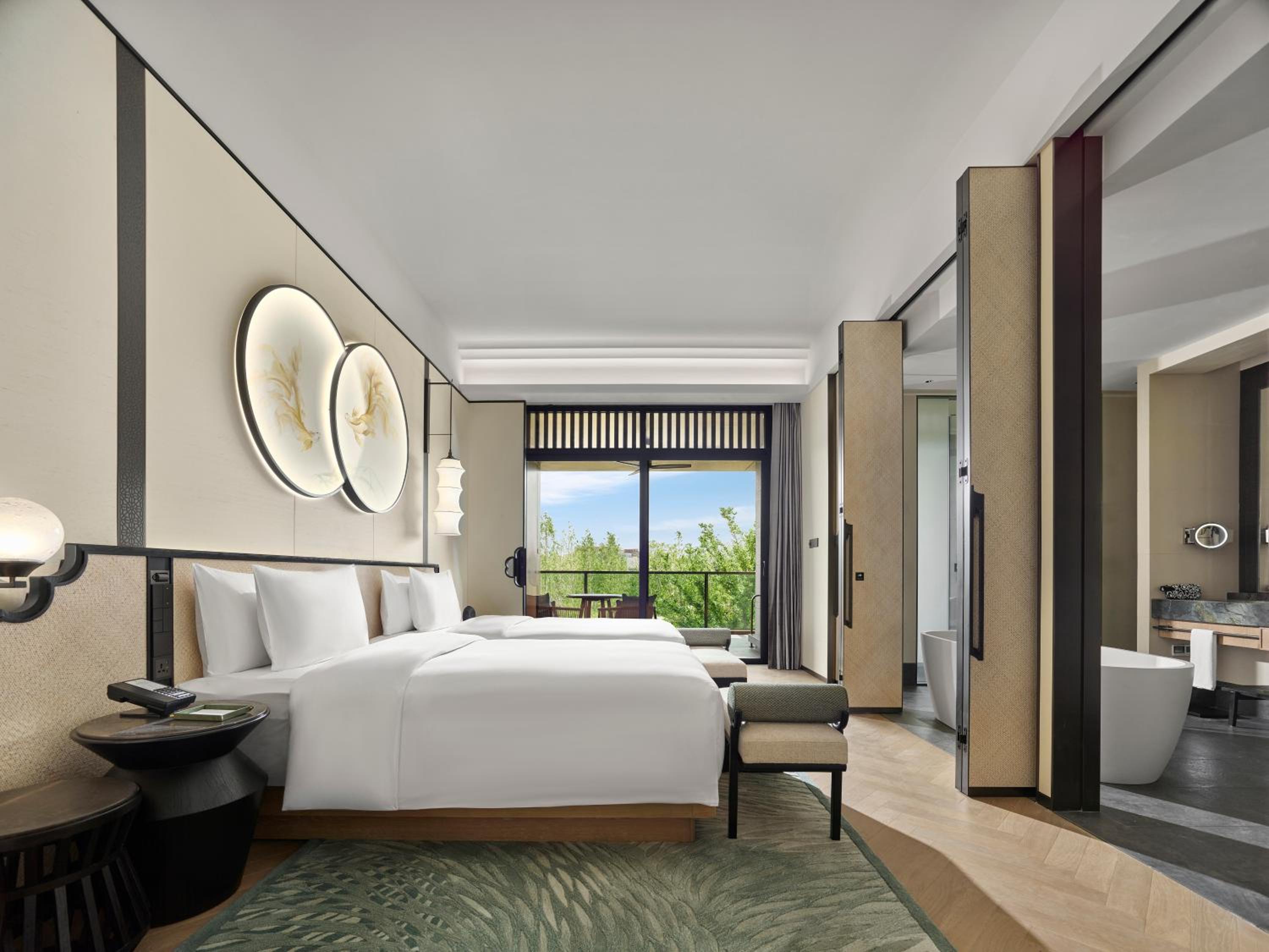 Lagoon View Pool Twin Room