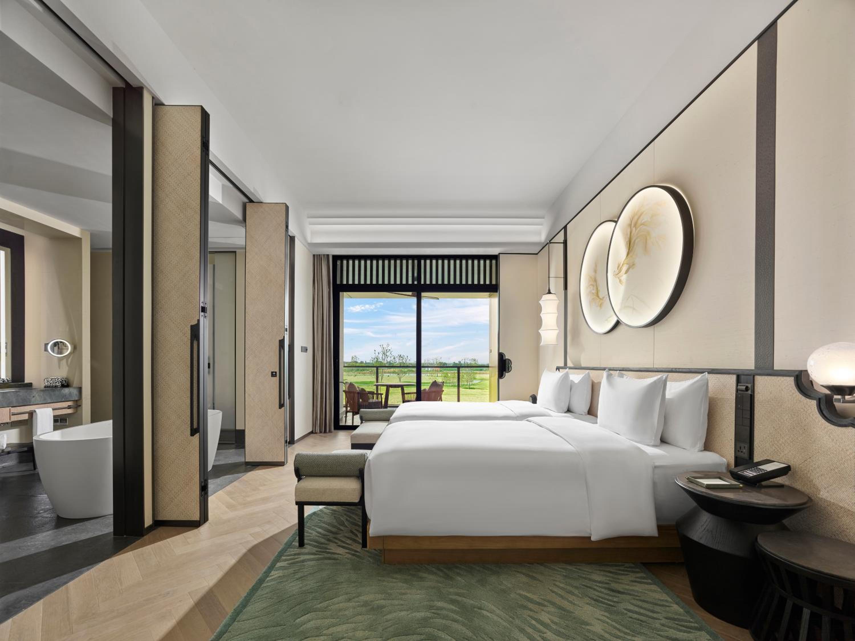 Lakeview Pool Deluxe Twin Room