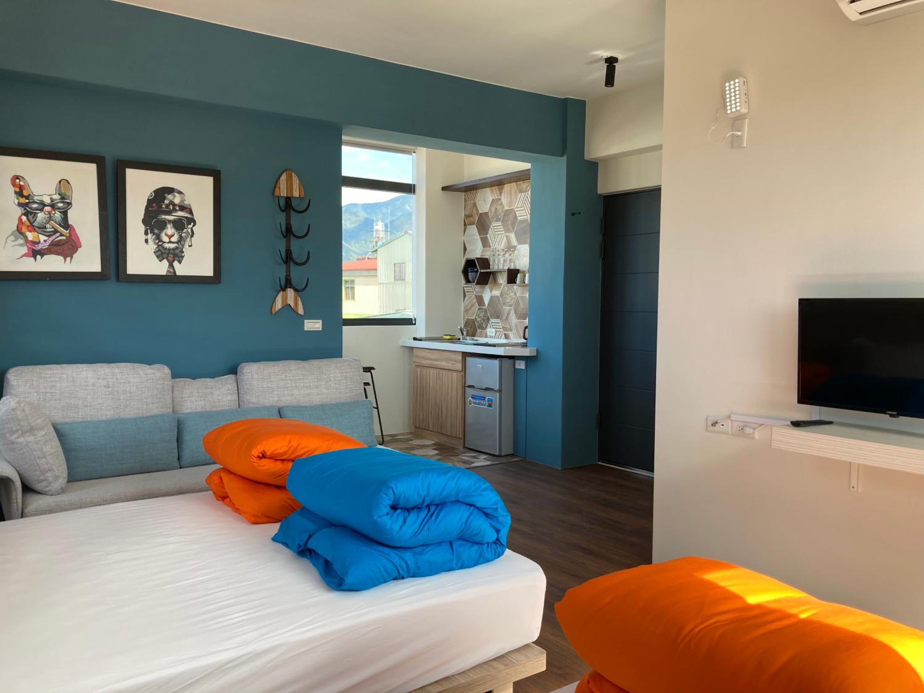 Quadruple Room with Mountain View