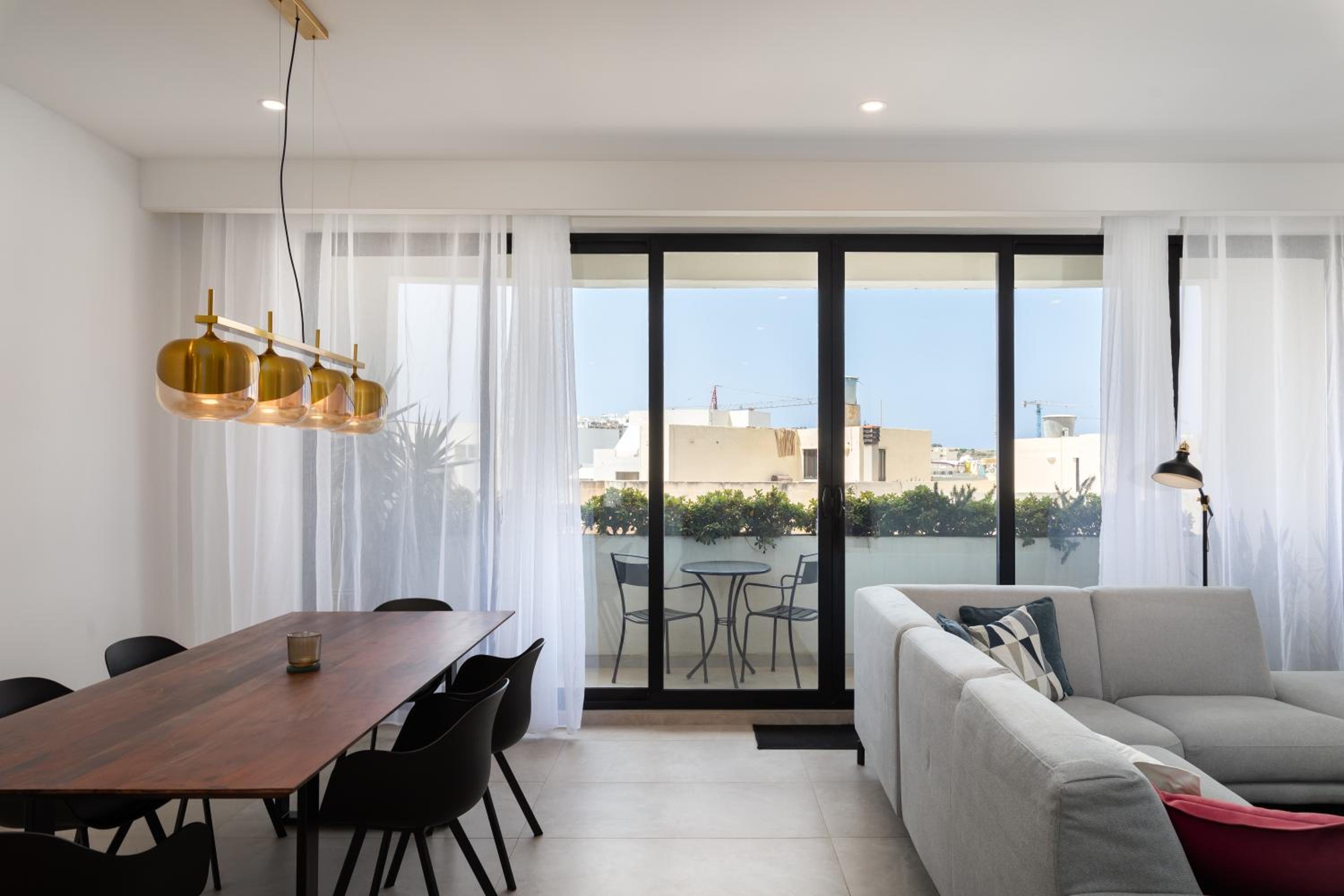One-Bedroom Apartment with Terrace