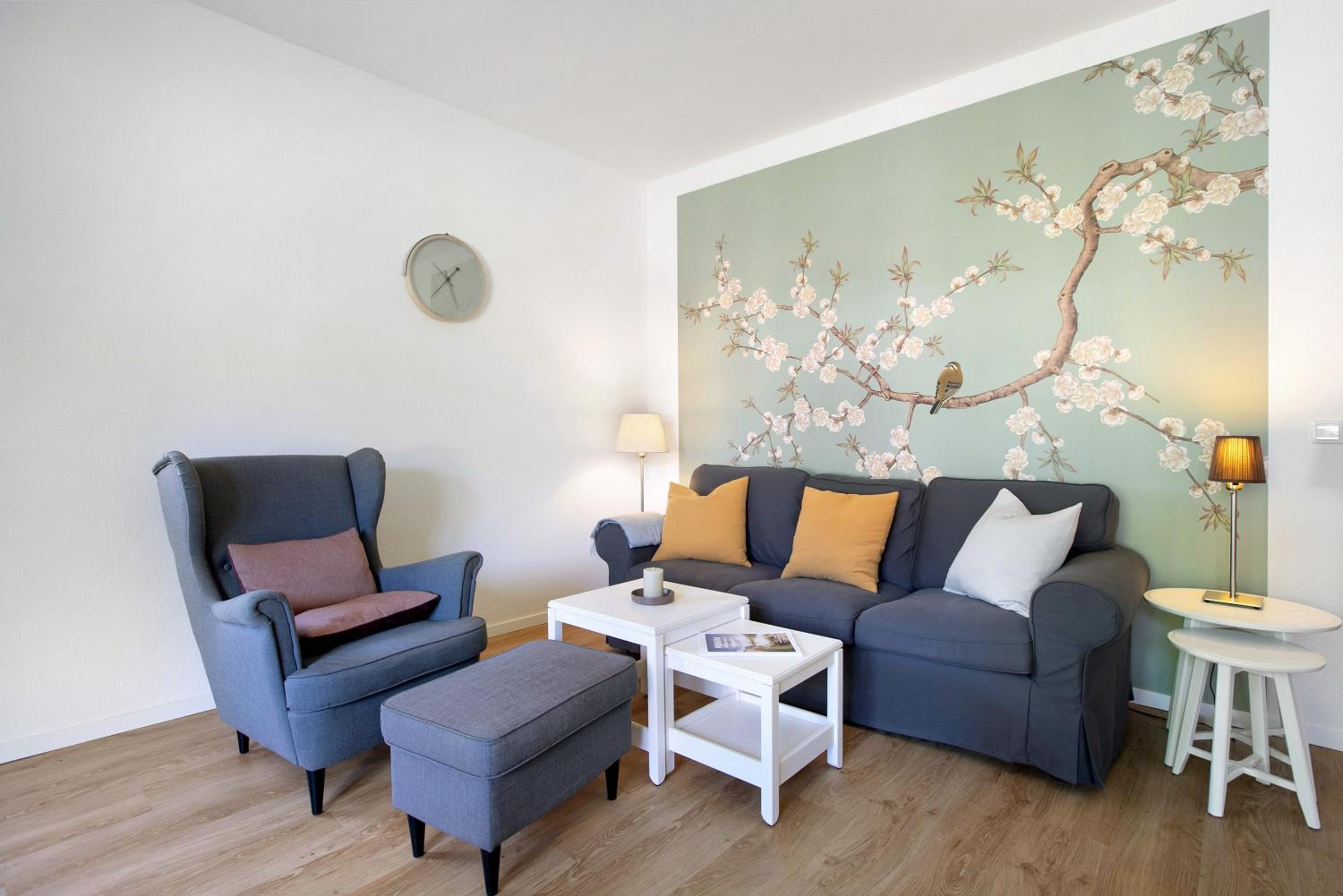 One-Bedroom Apartment with Garden View