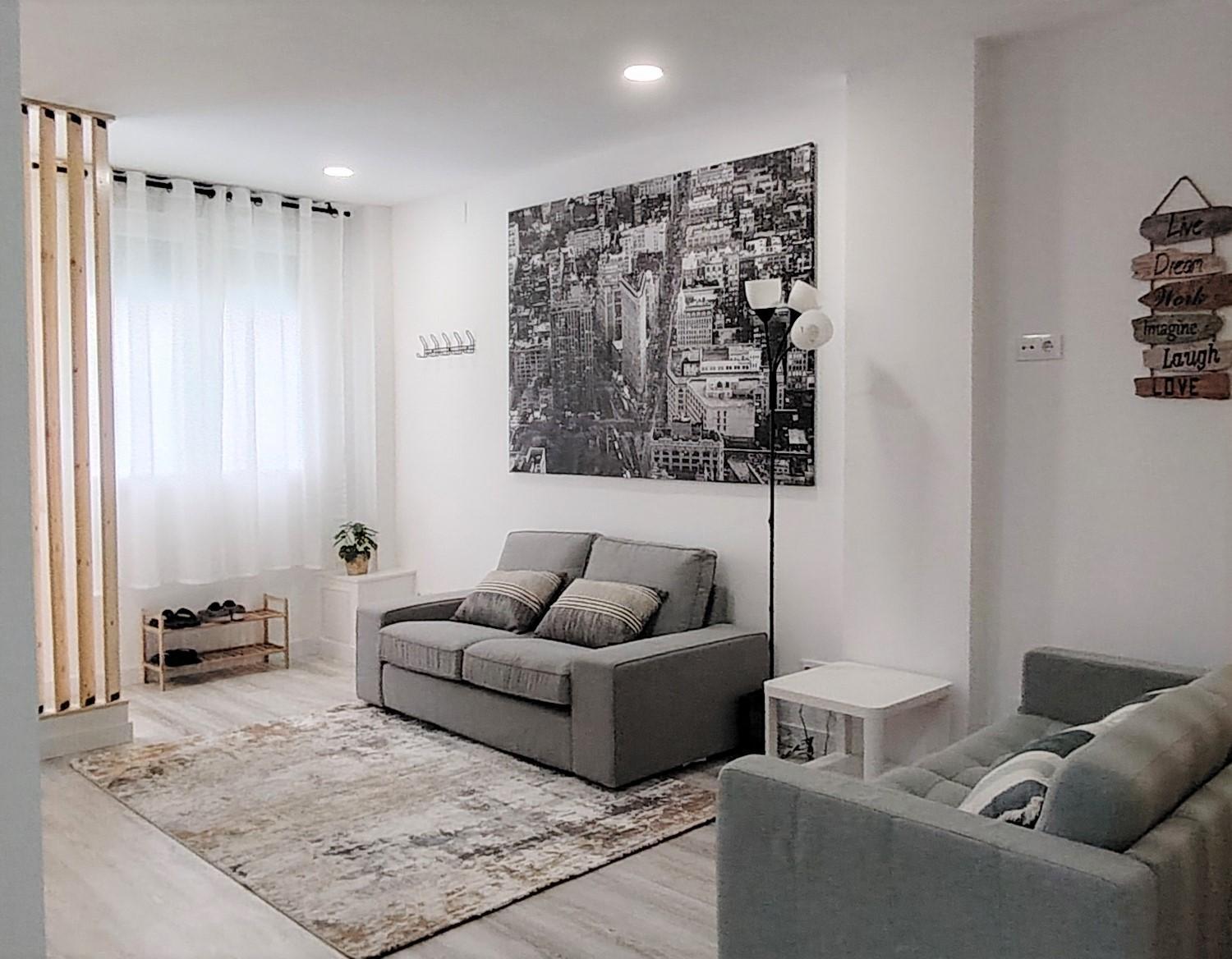 Apartamento de dos habitaciones