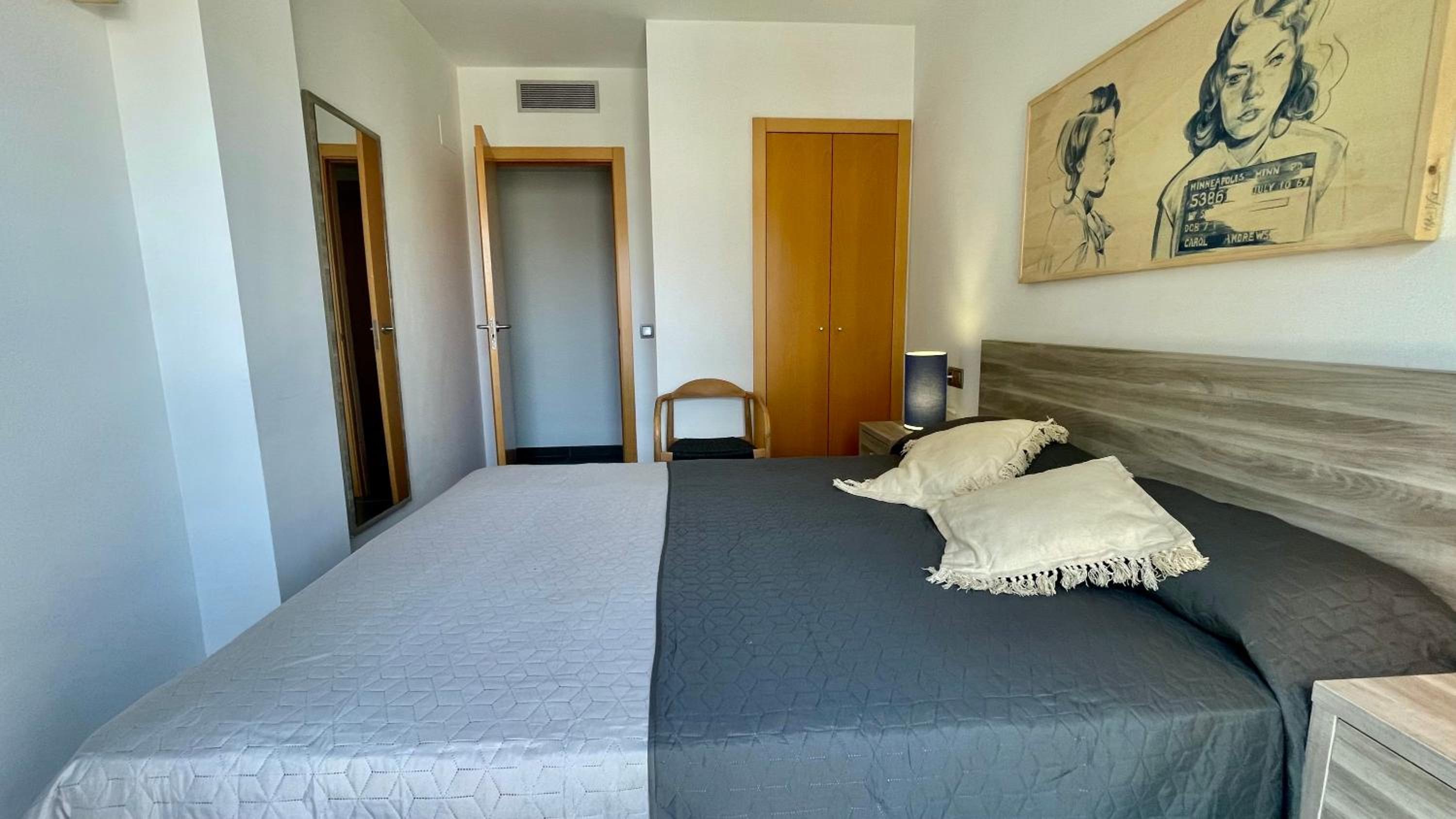 Apartamento de dos habitaciones