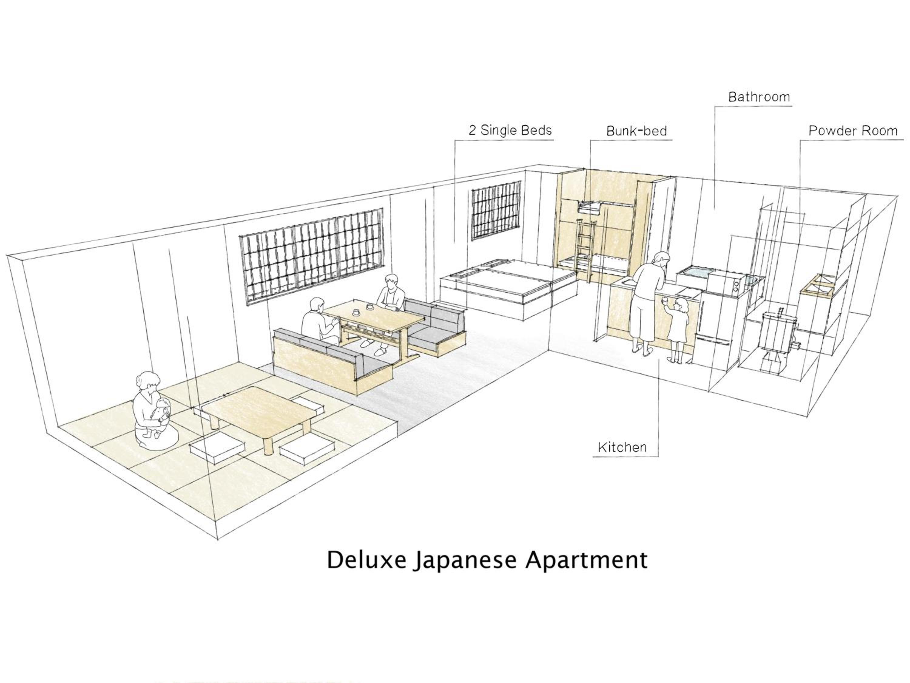 Deluxe Japanese Apartment