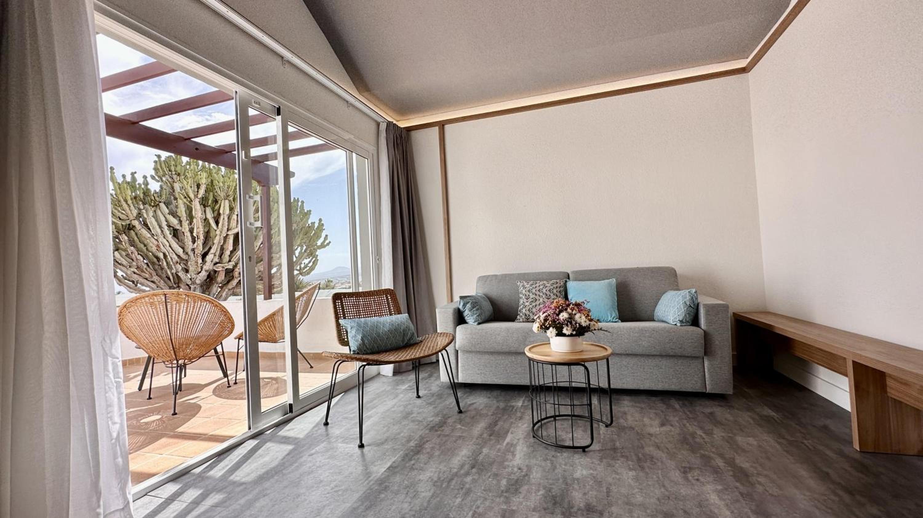 Bungalow de una habitación con vista al mar