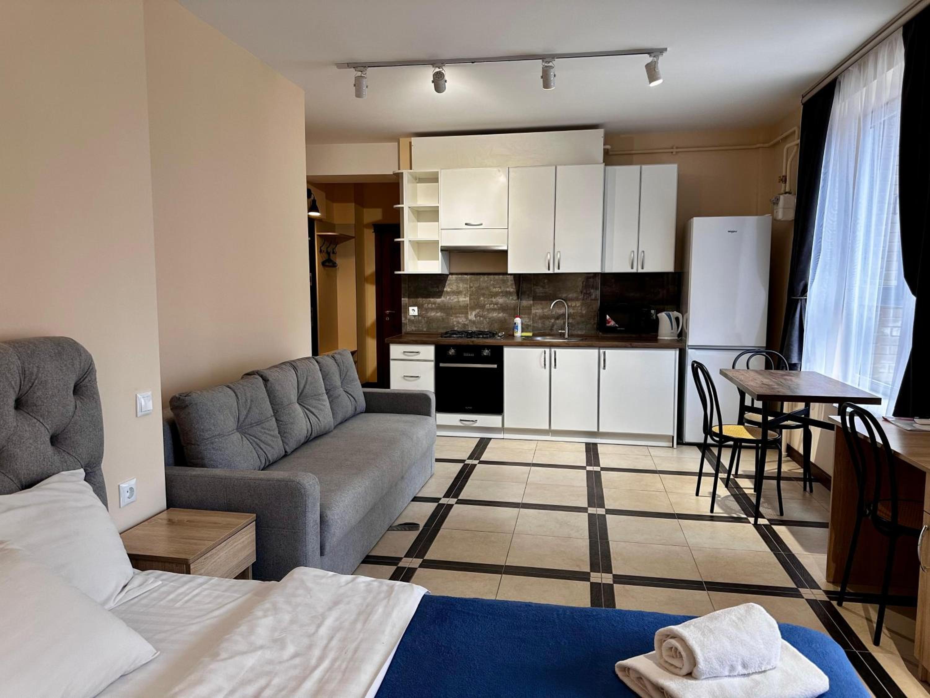 Studio Apartment with Balcony