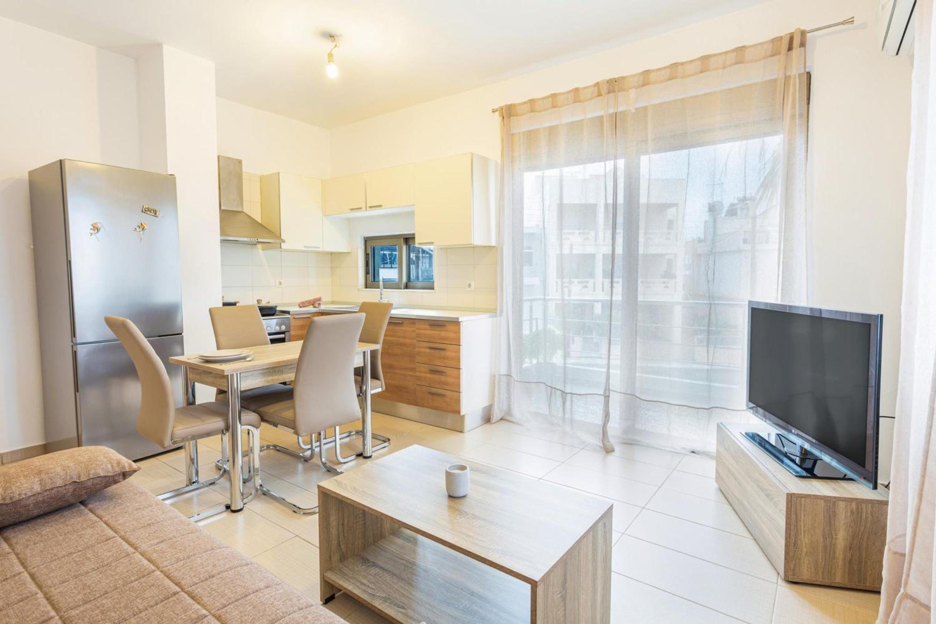 One-Bedroom Apartment with City View
