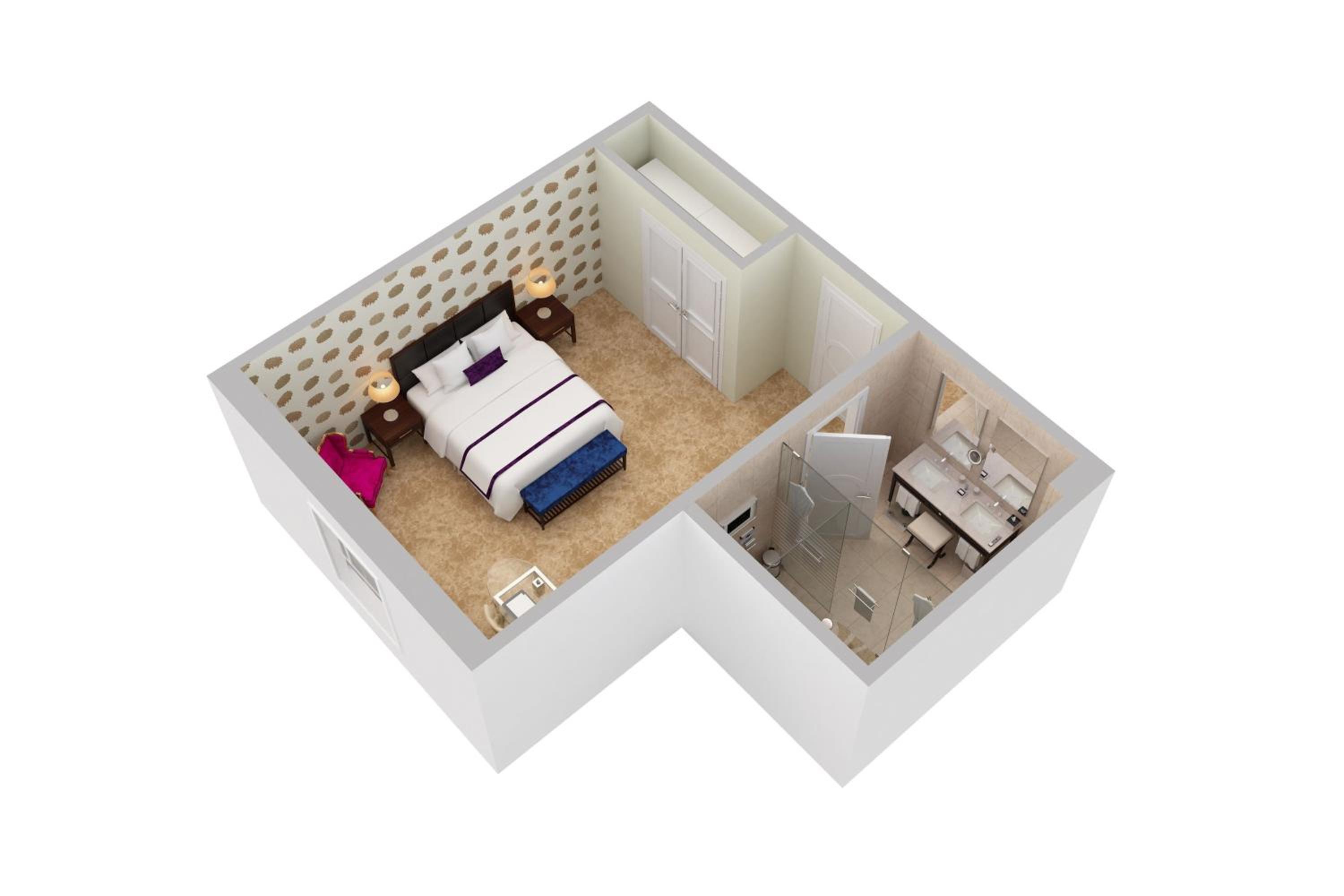 Deluxe King Room - Non-Smoking