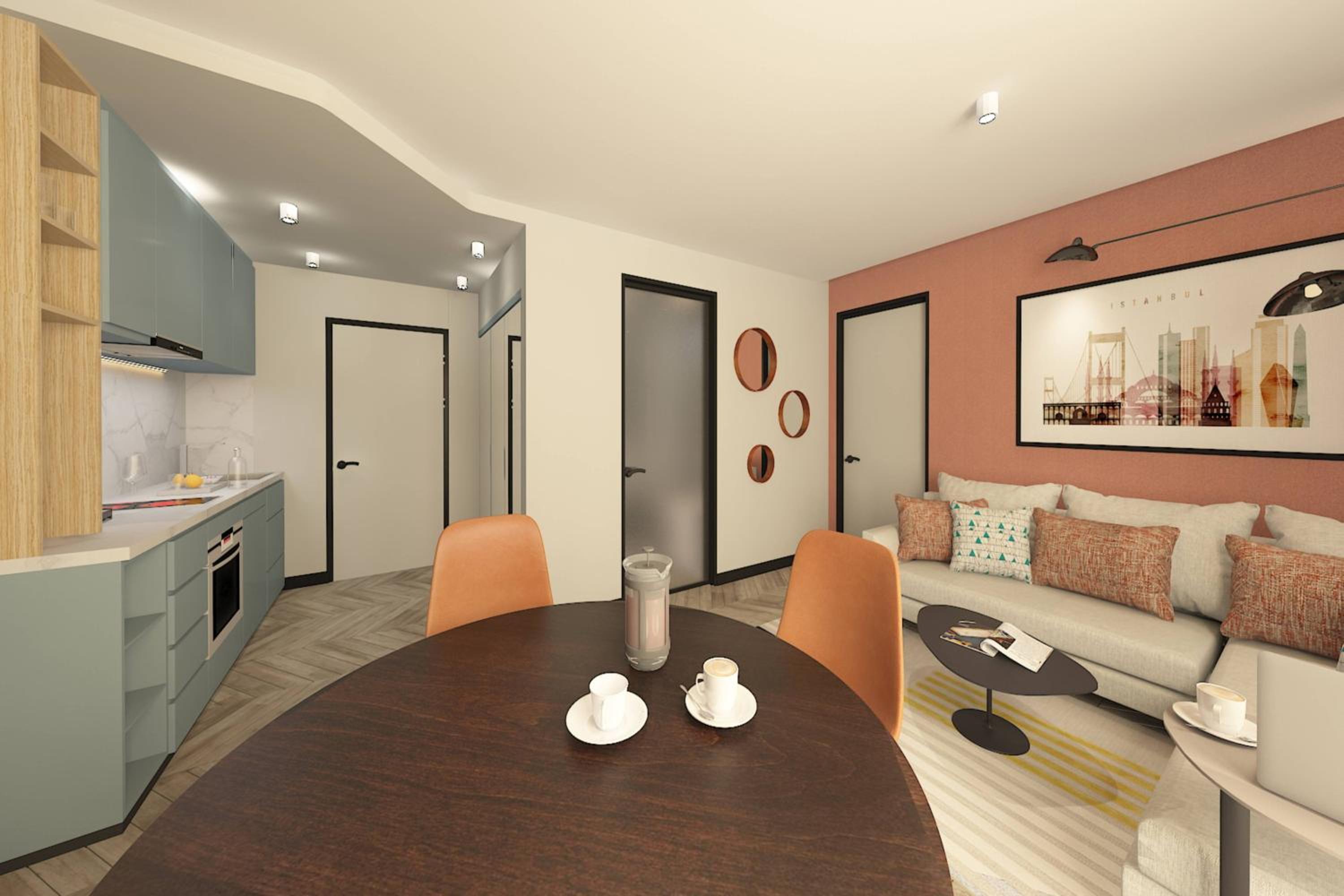 One-Bedroom Queen Suite with Sofa Bed
