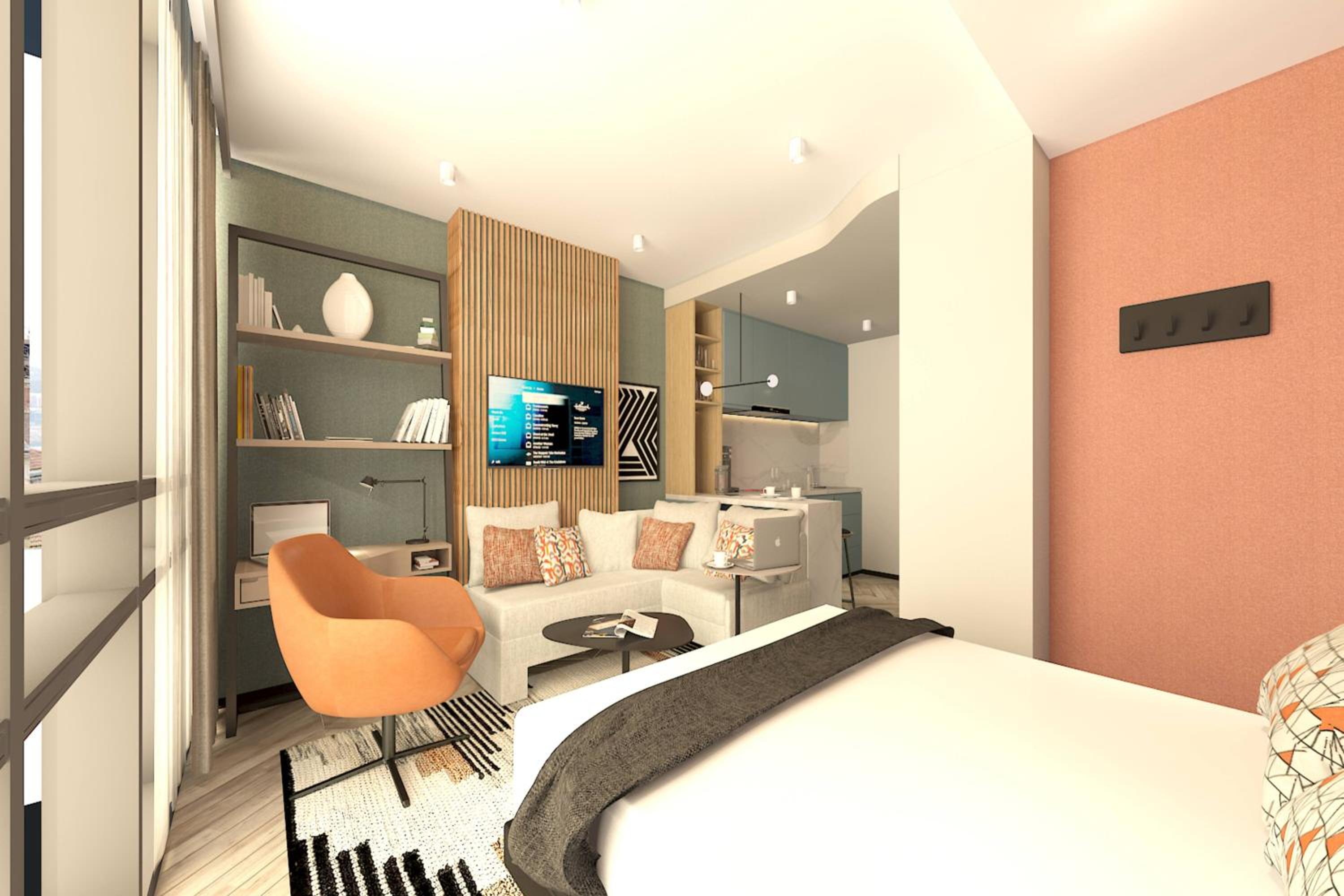 Queen Studio with Sofa Bed