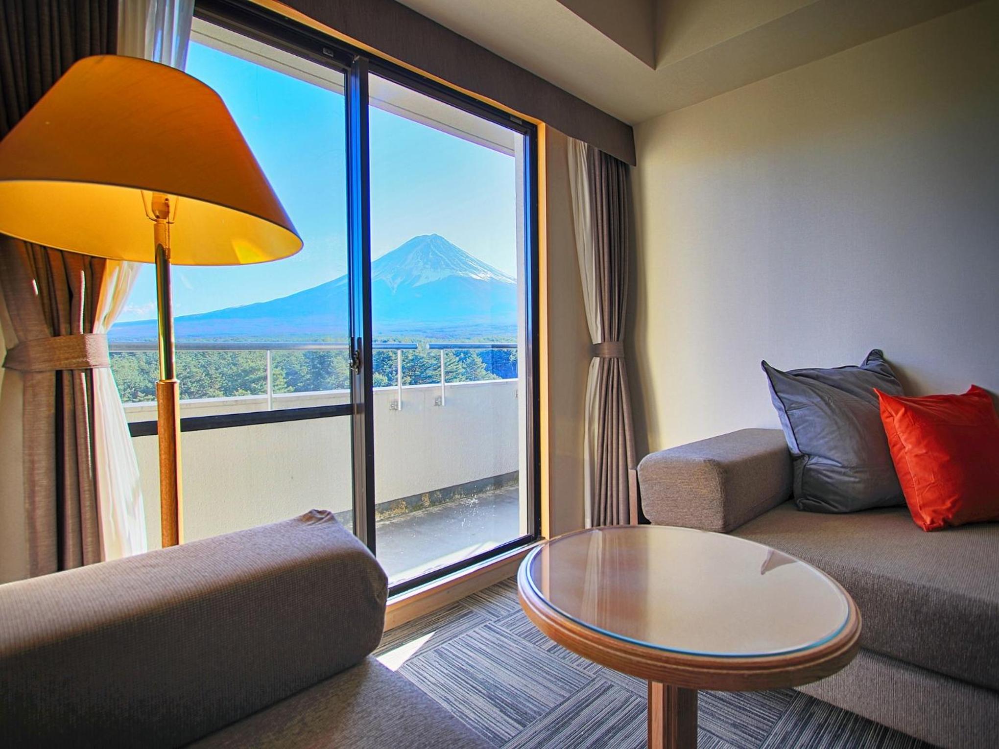 Deluxe Quadruple Room (6F-10F) with Mt.Fuji View - Non-Smoking - Upper Floor - No Daily Cleaning