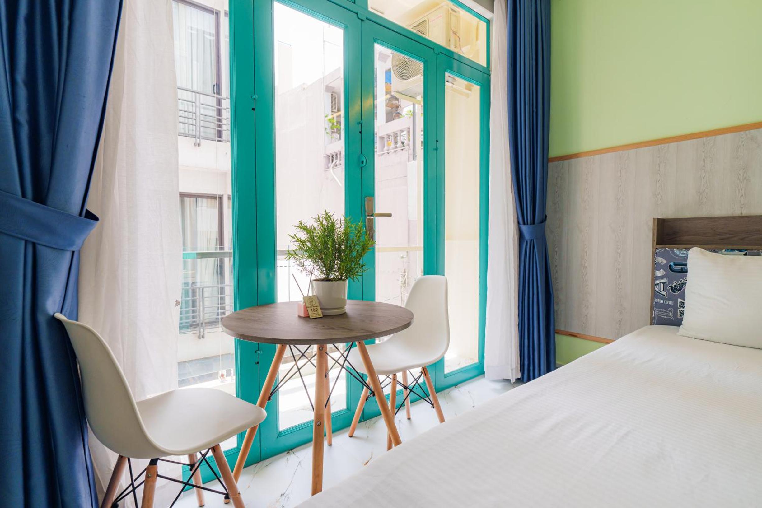 Studio with Balcony