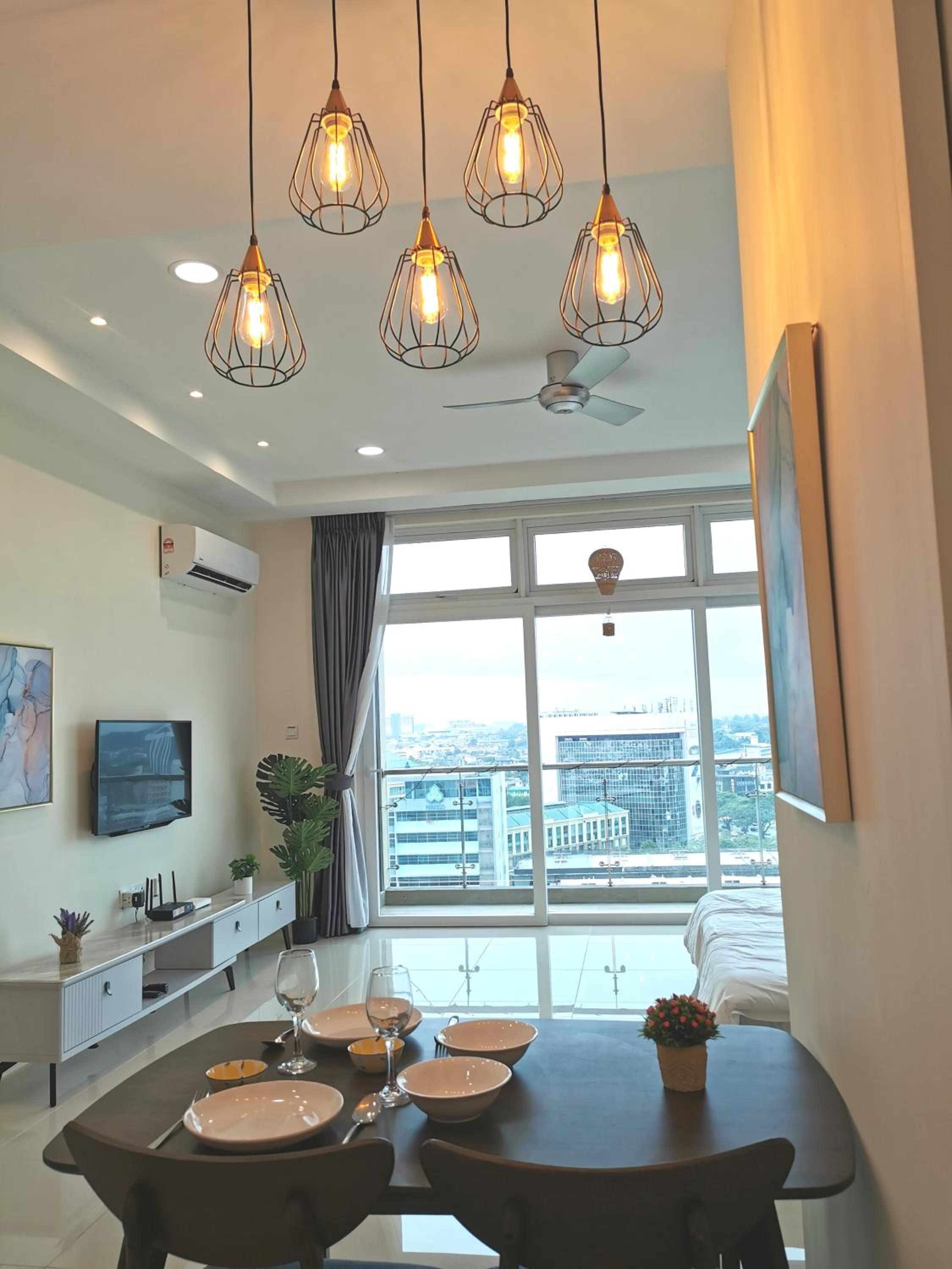 Apartment with View and Balcony