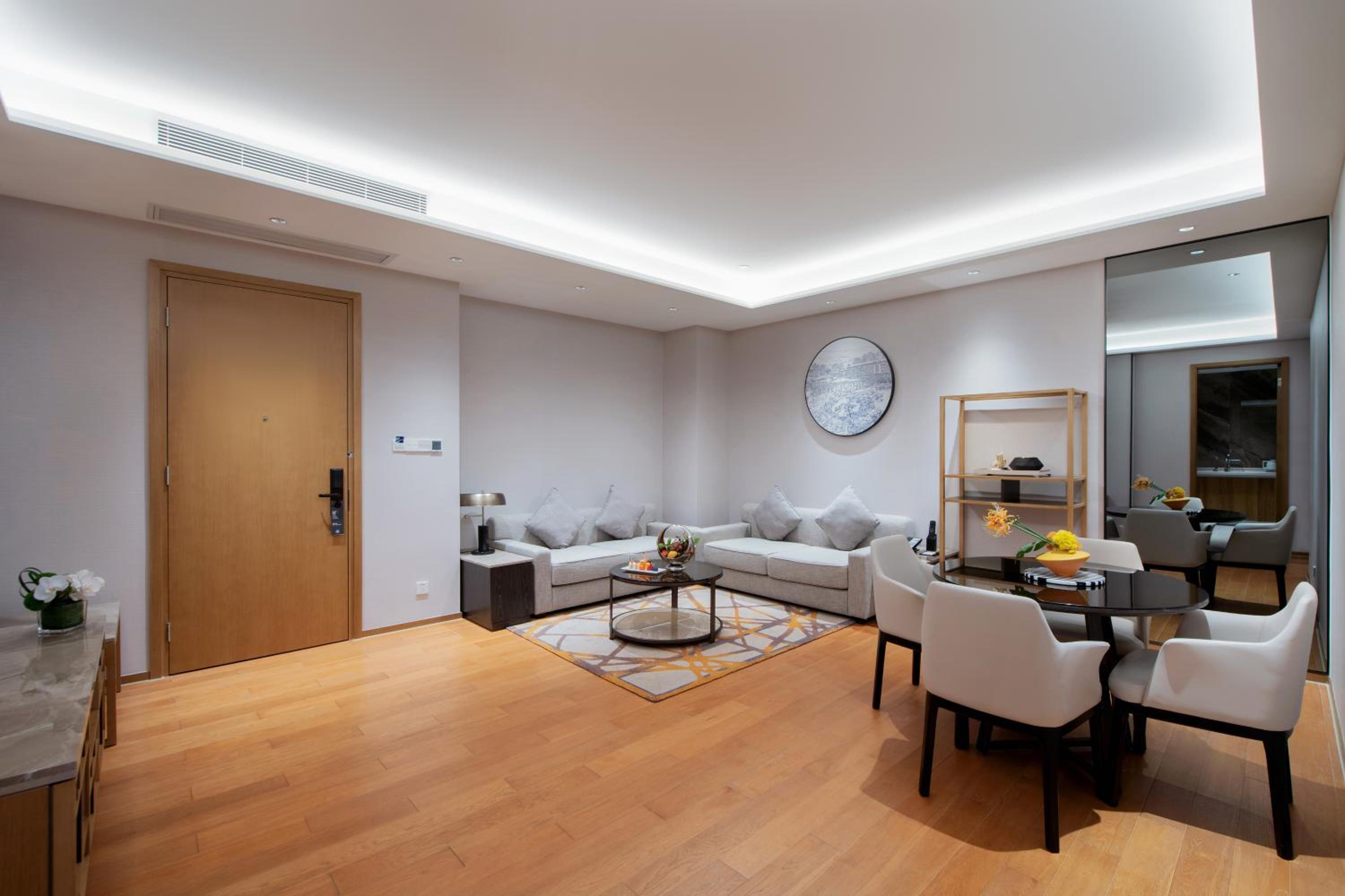 Two Bedroom And Living Room Apartment