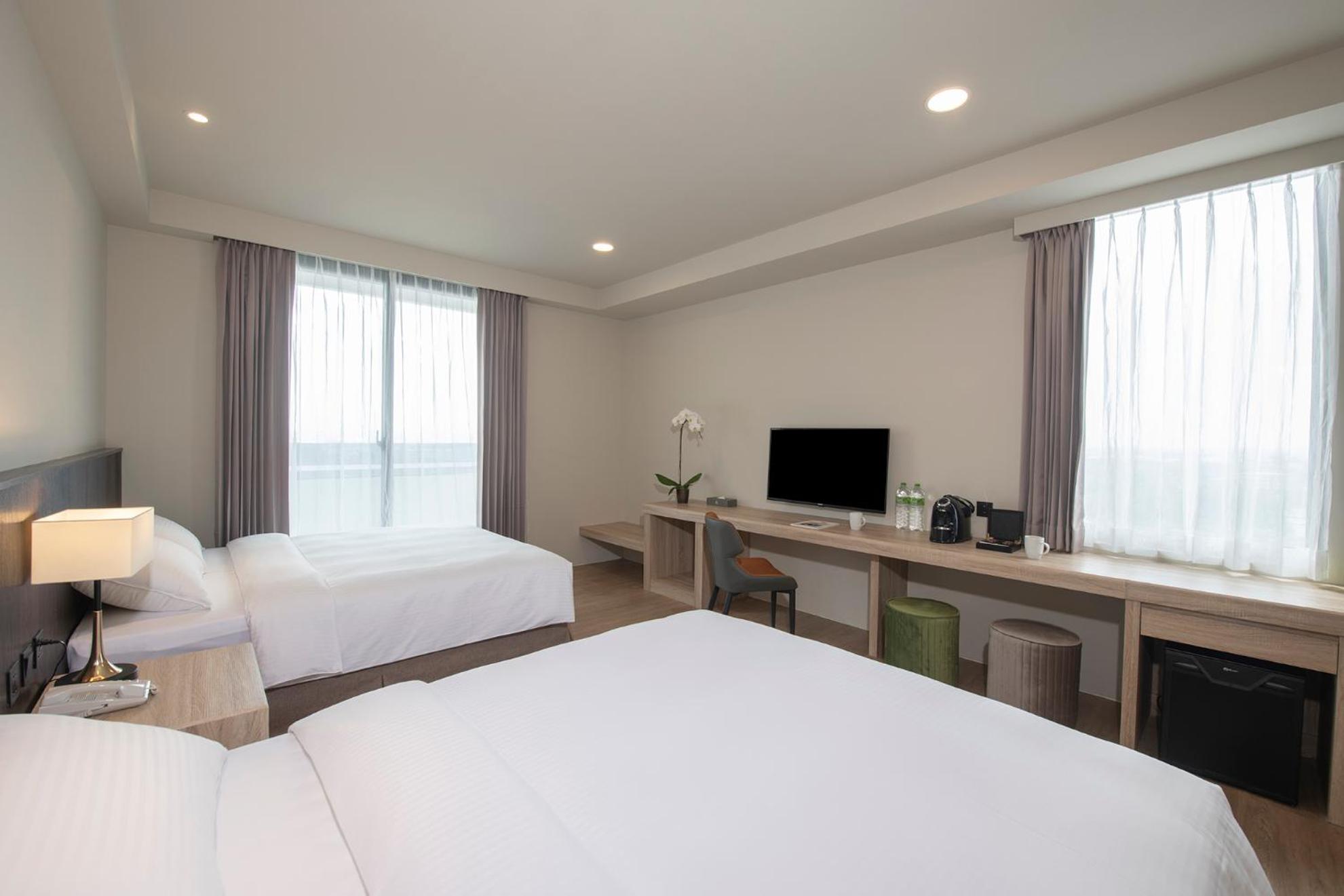 Deluxe Double or Twin Room with City View