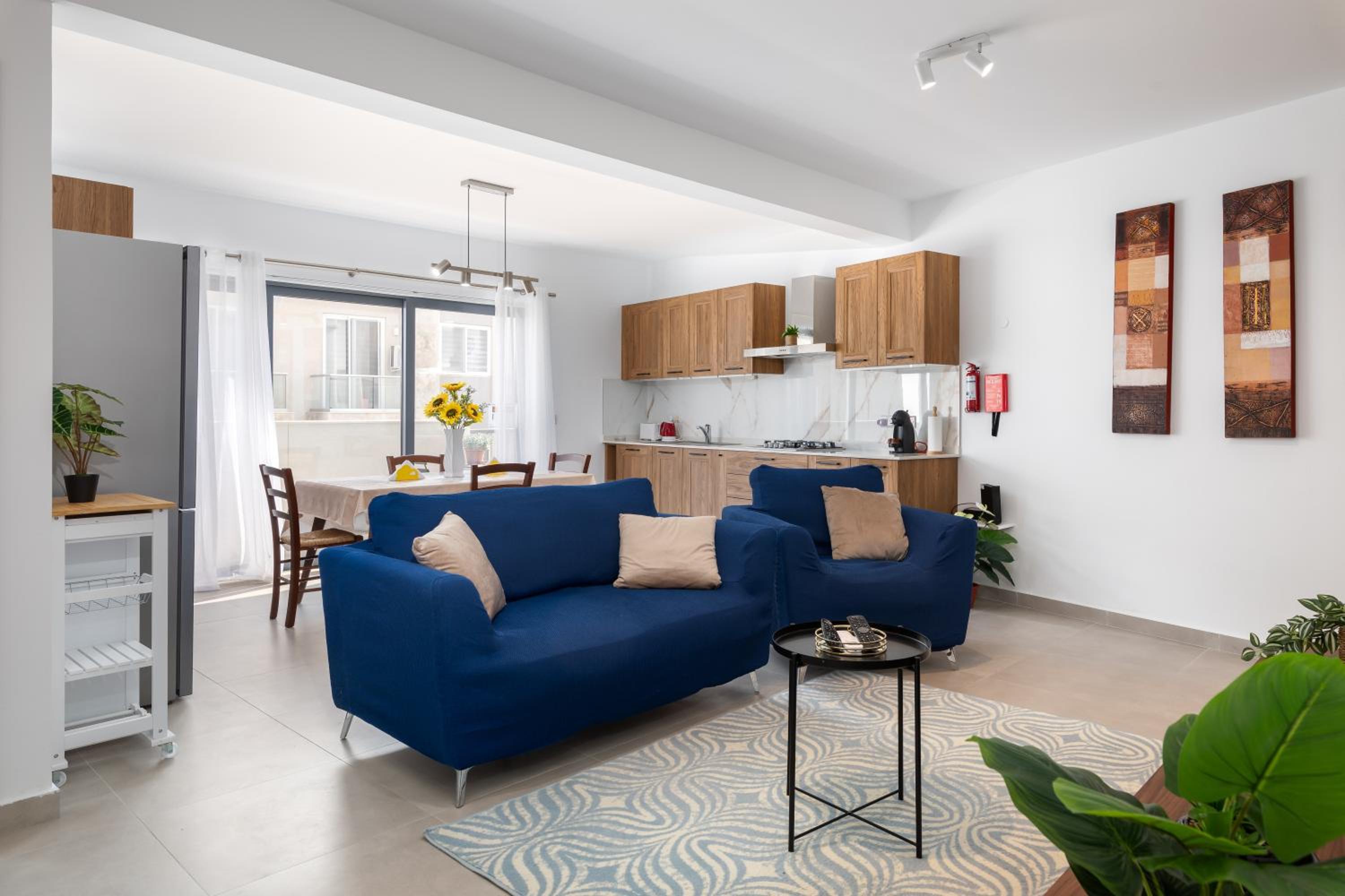 Two-Bedroom Apartment with Balcony