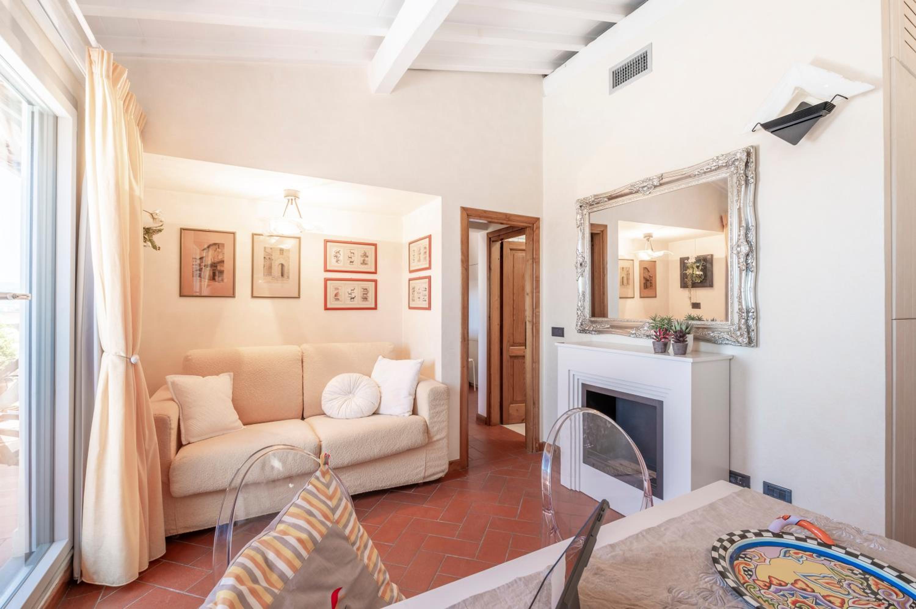One-Bedroom Apartment With Balcony And City View