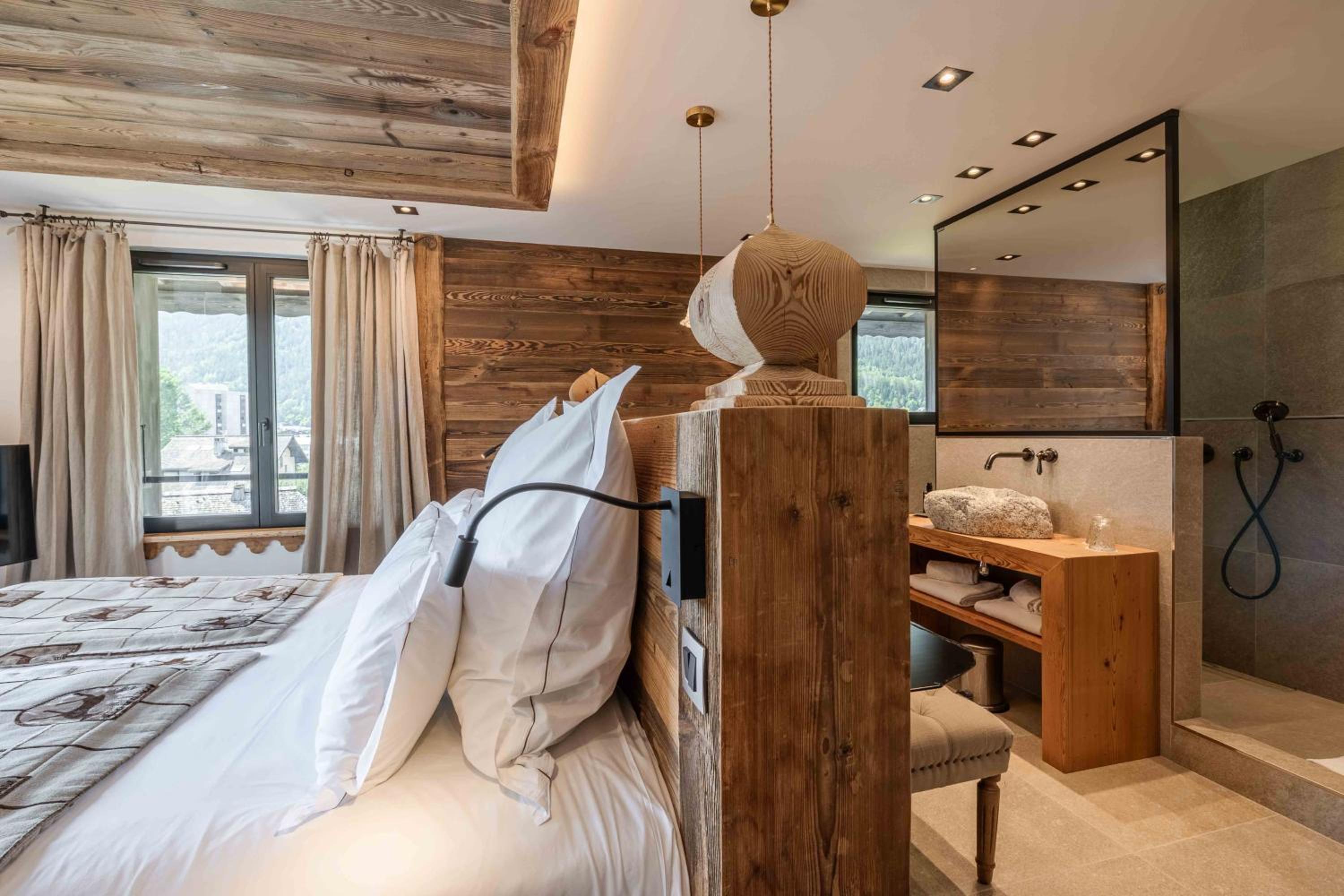 Suite Confortable Mont-Blanc avec Accès au Spa Suite Confortable Mont-Blanc avec Accès au Spa