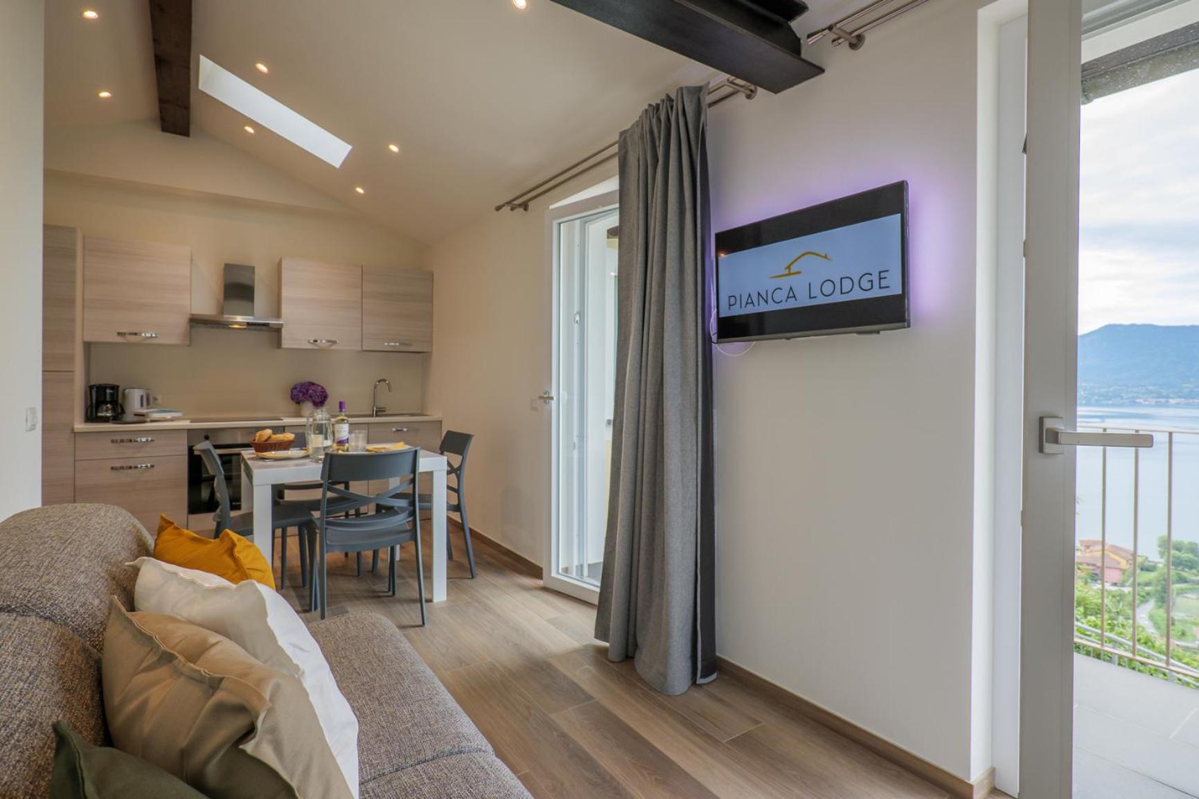 Apartment mit Balkon