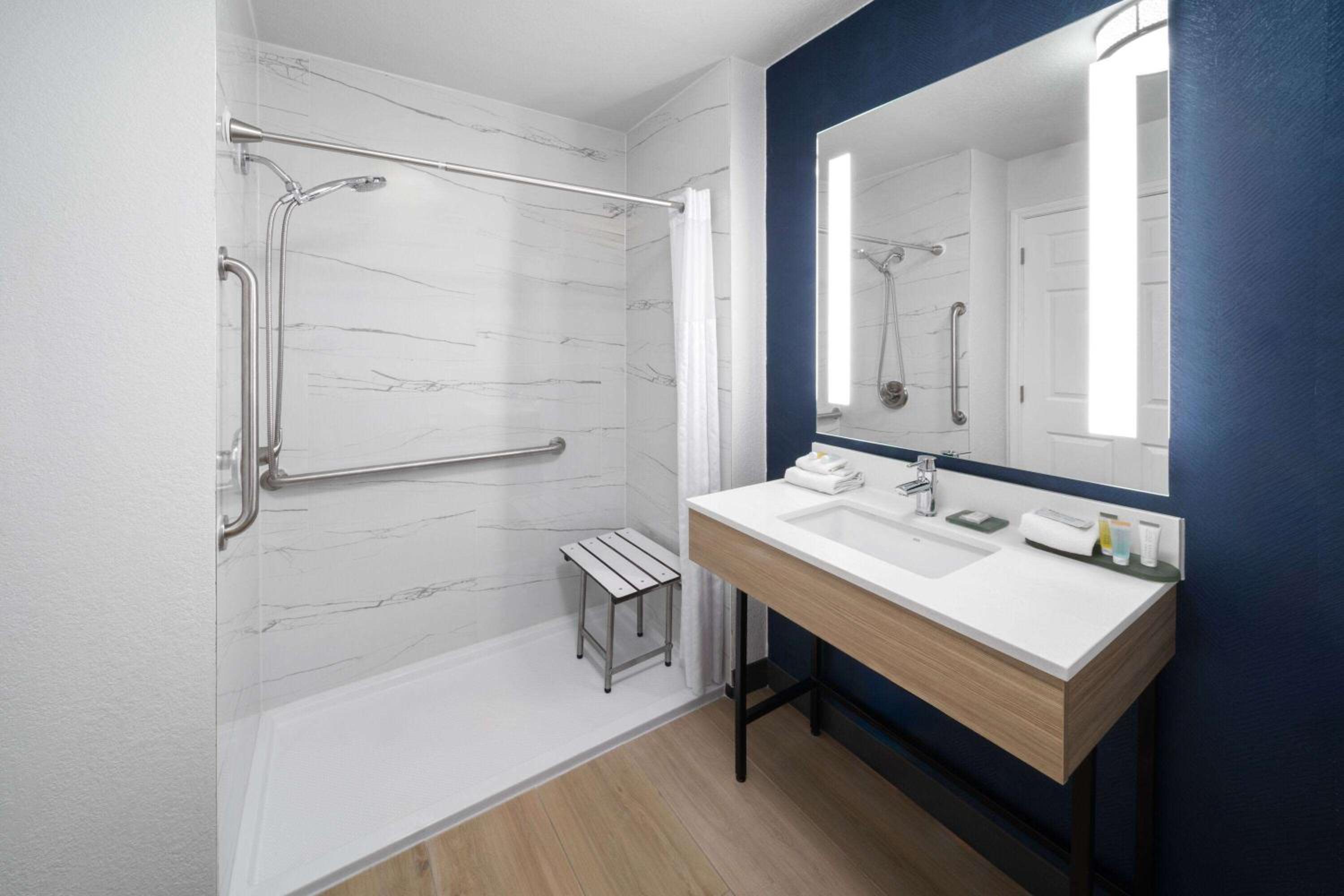 King Room with Roll-In Shower - Mobility/Hearing Accessible - Non-Smoking - Photo 1