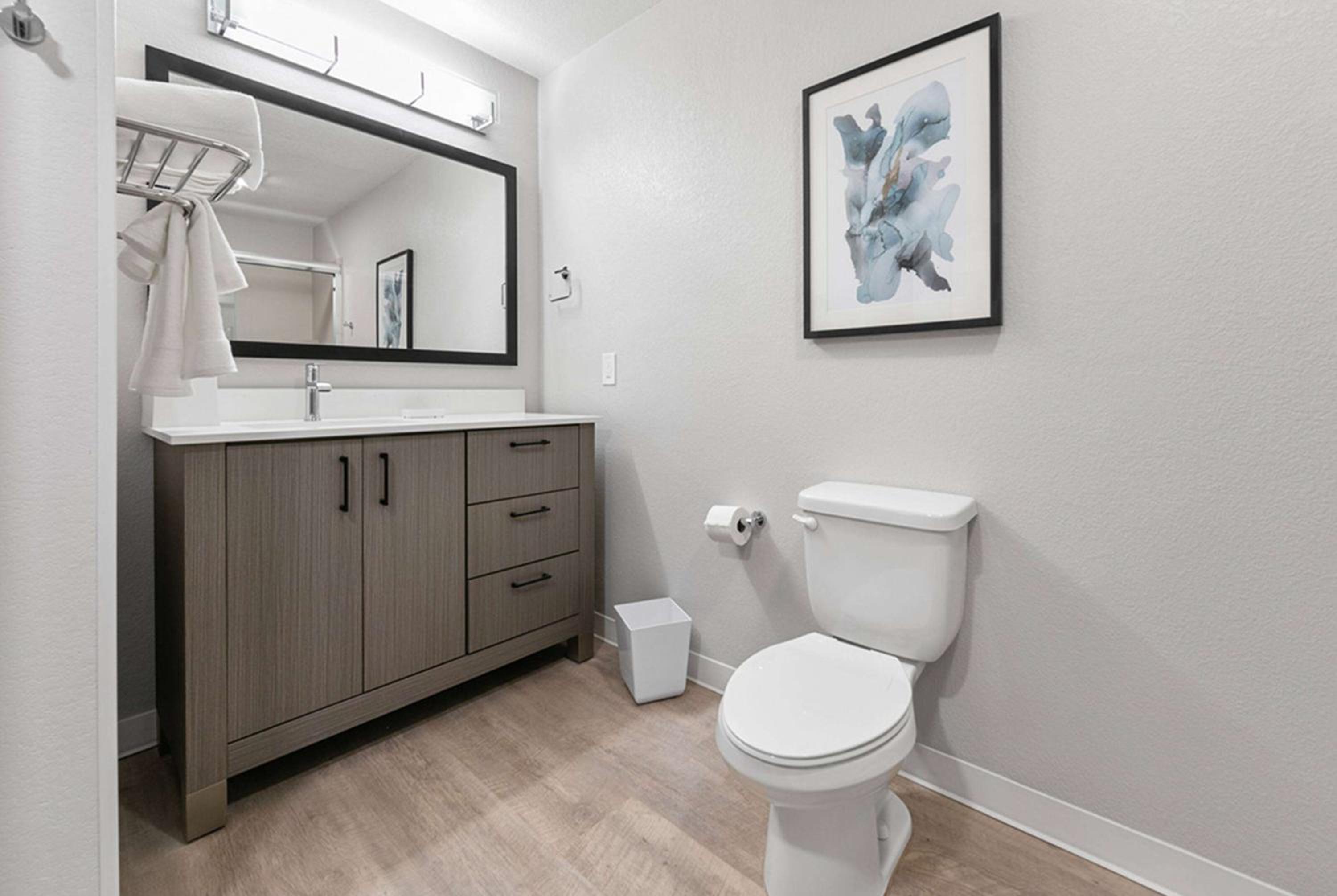 Queen Studio Suite - Mobility/Hearing Accessible with Roll-In Shower - Photo 3