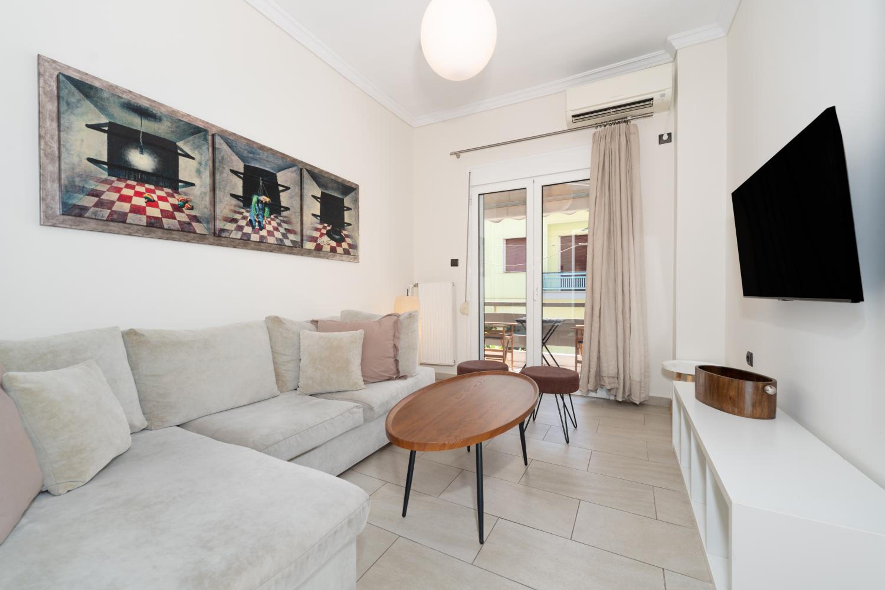 Two-Bedroom Apartment with Balcony
