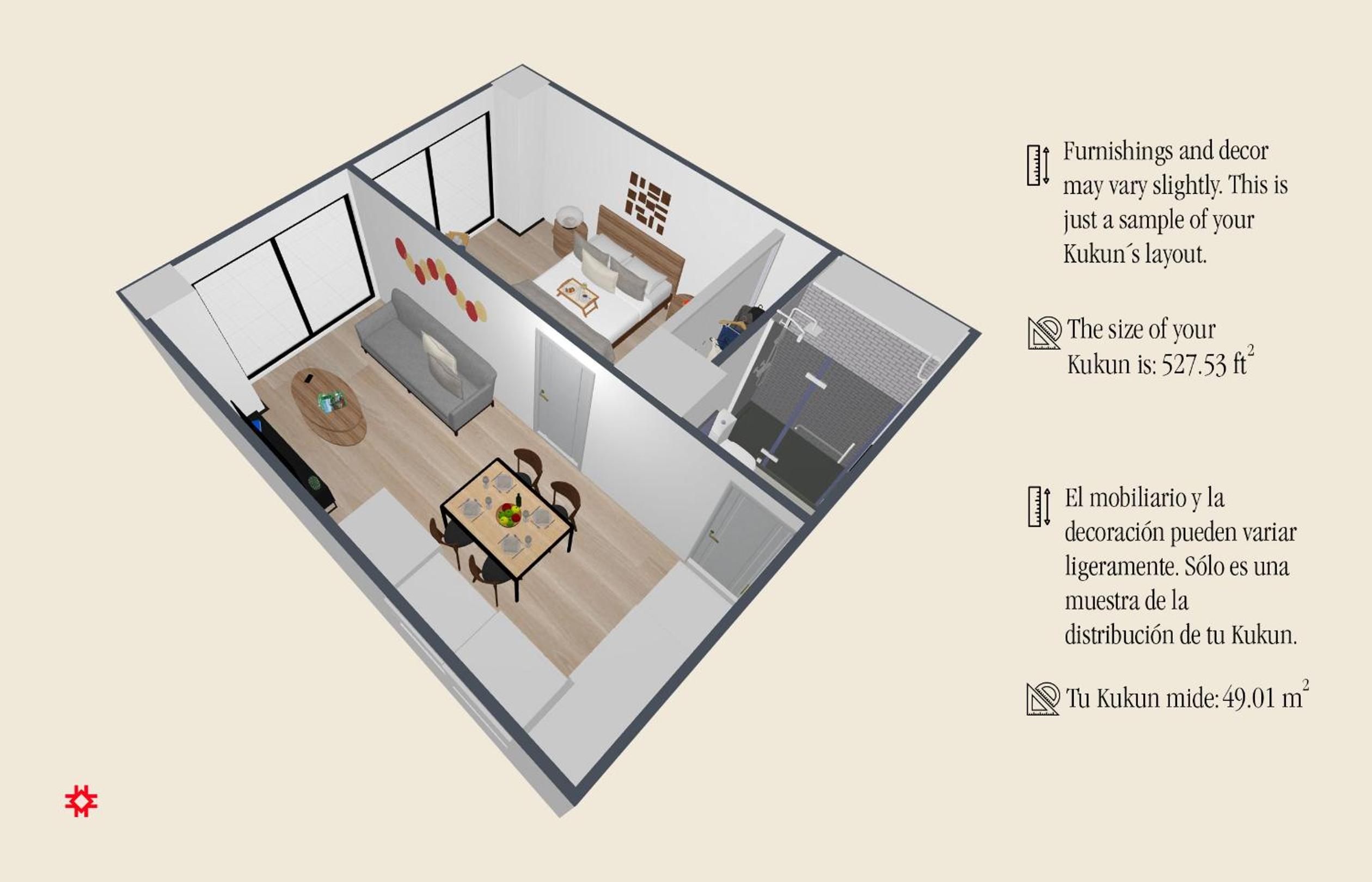 One-Bedroom Deluxe Apartment photo 3