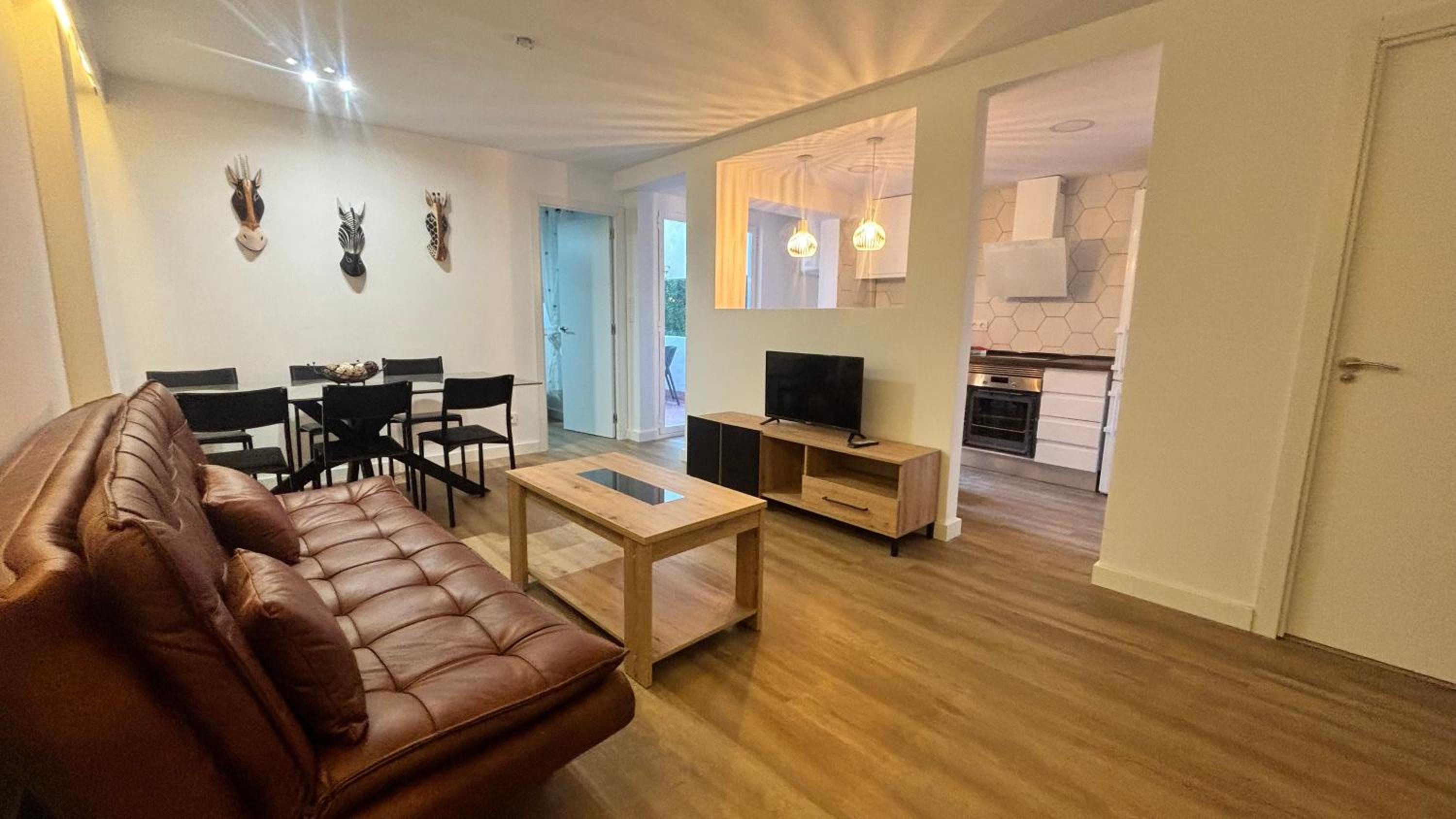 Apartamento de dos habitaciones