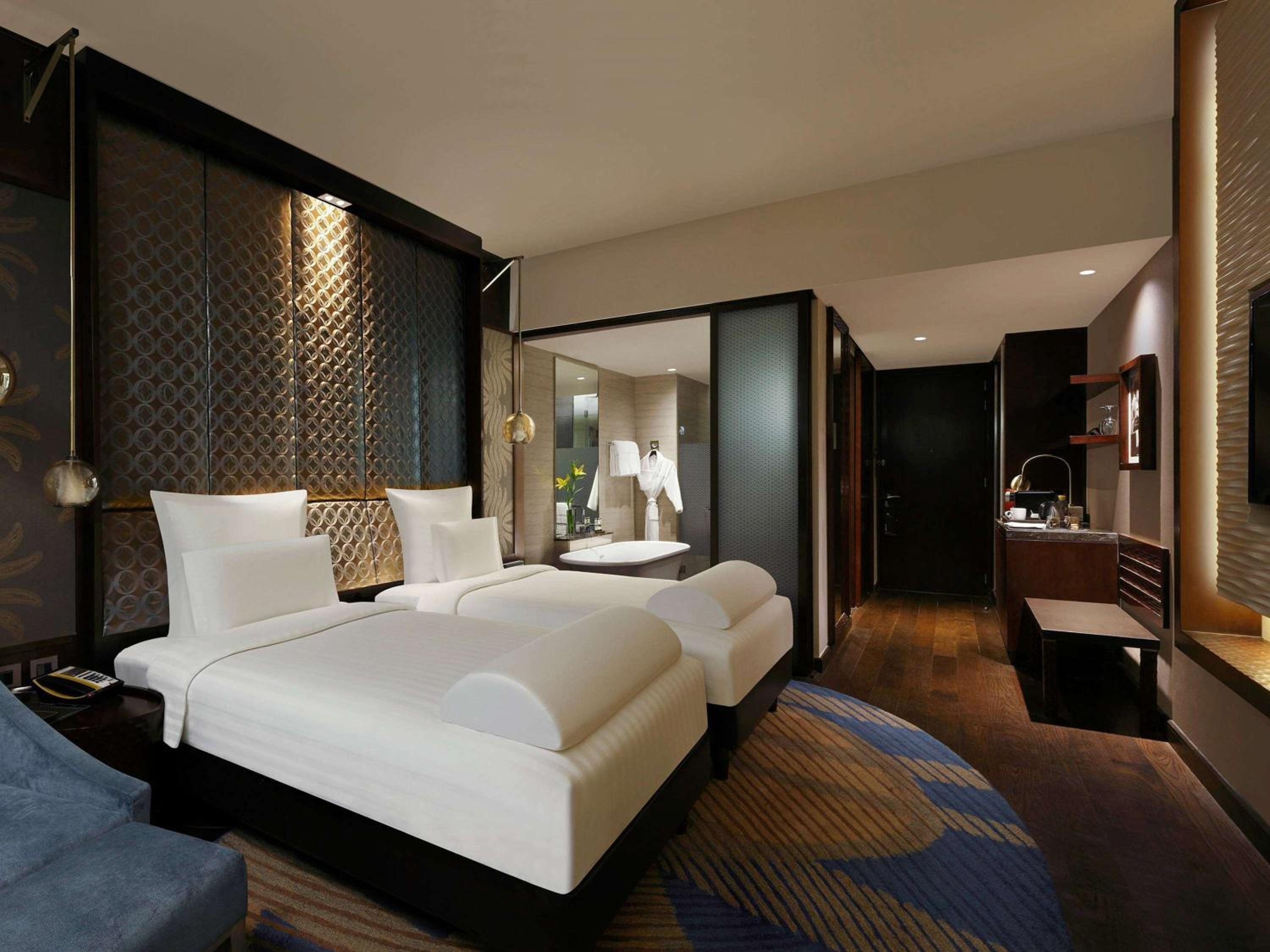 Executive Twin Room - City Side with 20% discount on food, beverages, spa and laundry | Complimentary one way airport transfer | Lounge access and cocktail hours